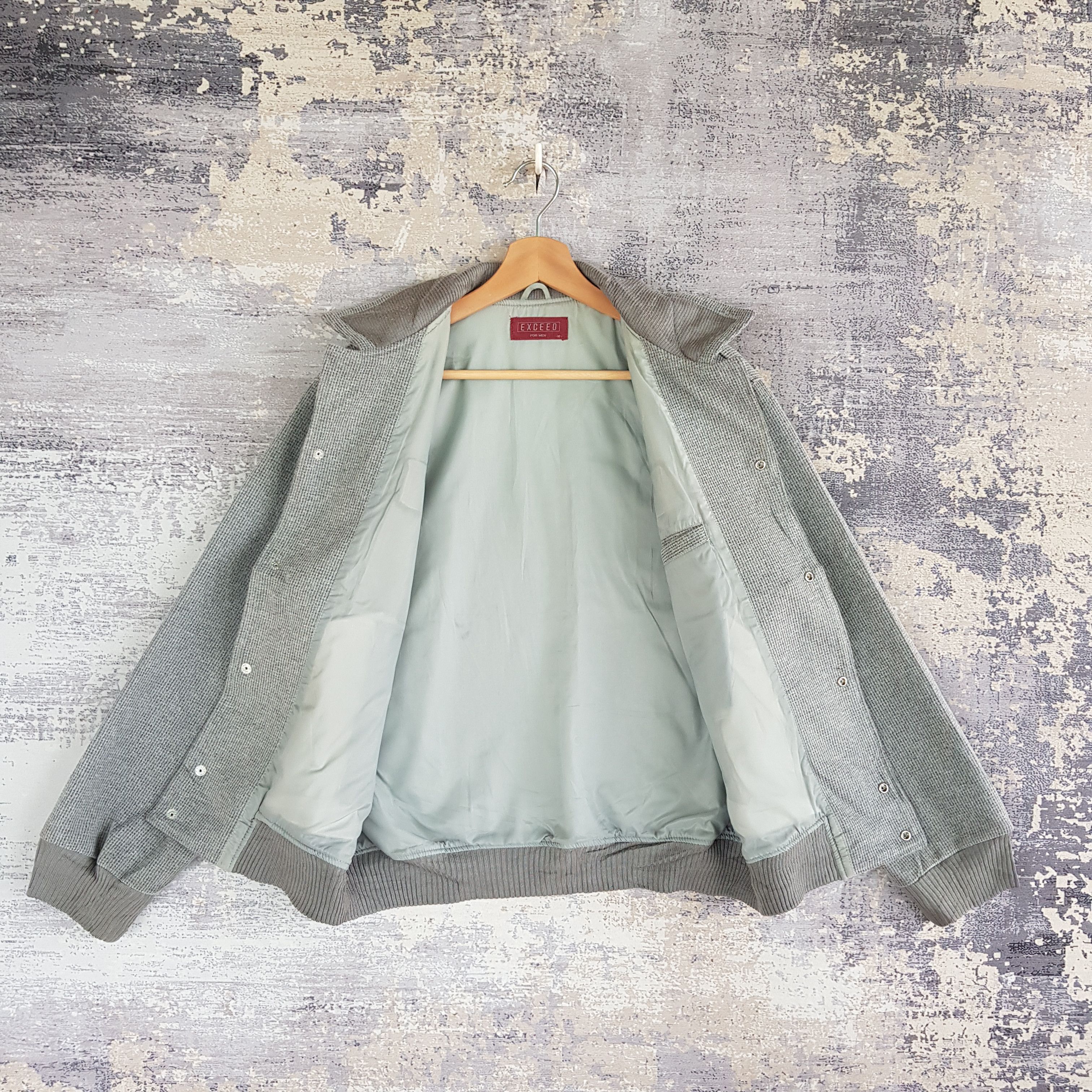 Japanese Brand × Vintage Vintage Exceed Japanese Baseball Jacket Wool Jacket Size US M / EU 48-50 / 2 - 4 Thumbnail