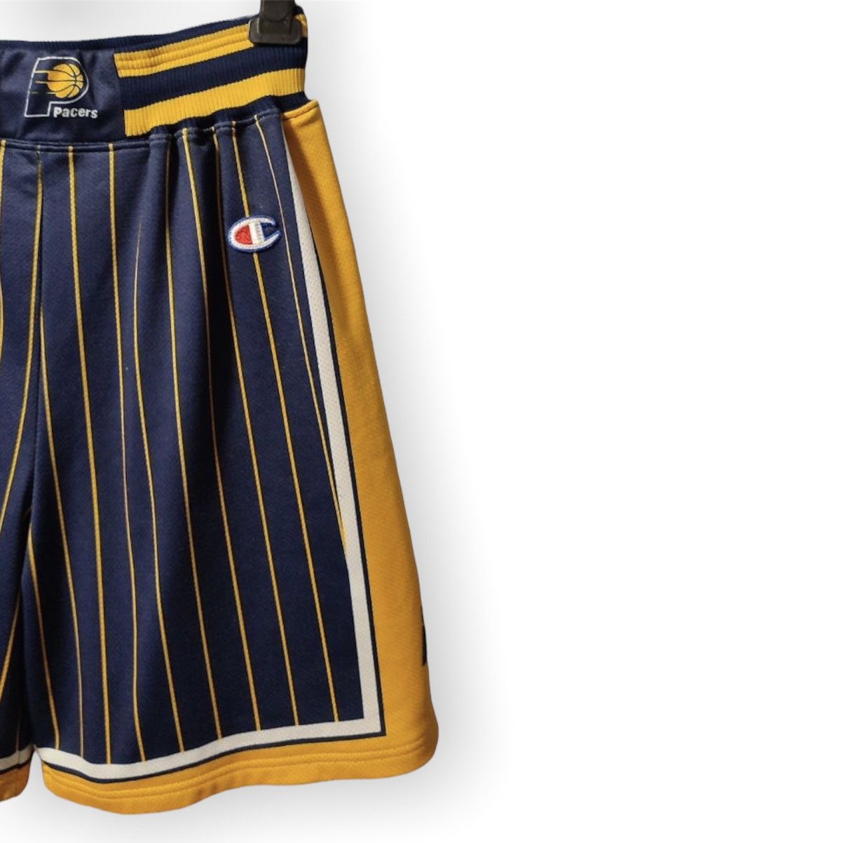 Champion Indian Pacers Vintage 90s Pinestripe Champion Short Size US 36 / EU 52 - 3 Thumbnail