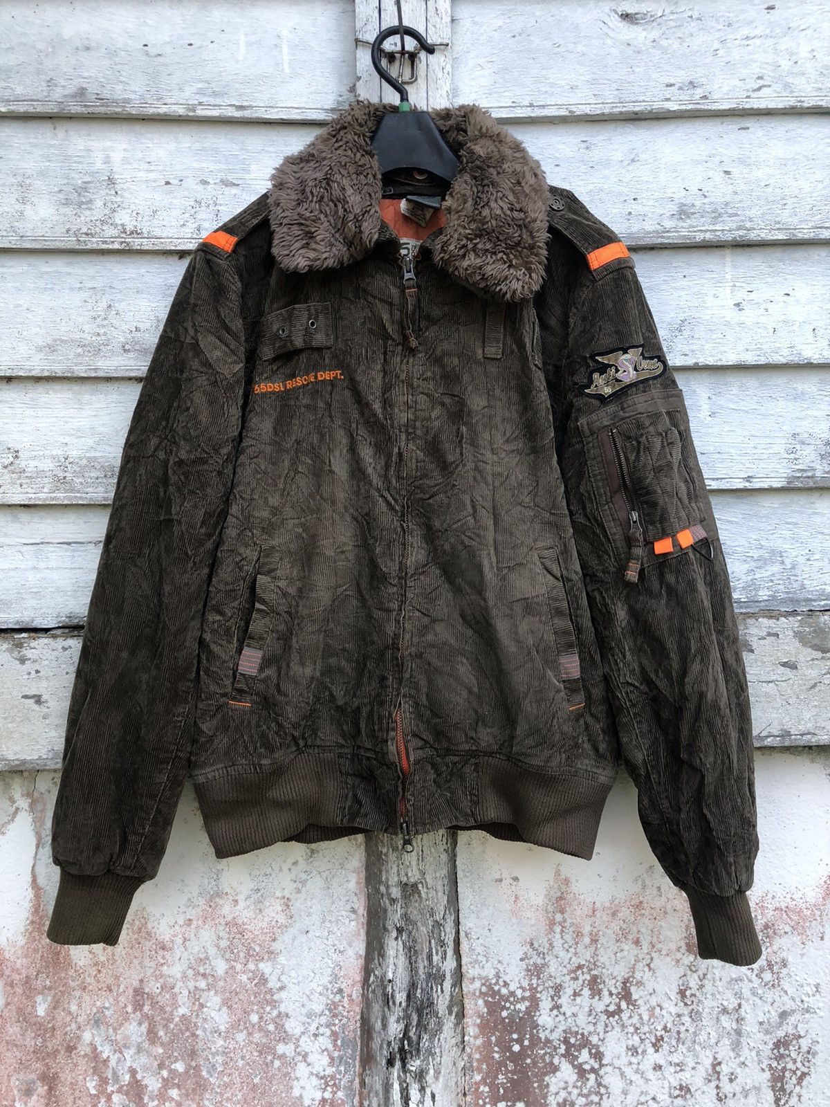 55 Dsl × Diesel Rare 55DSL Rescue Dept. Tactical Jacket 55 Dsl × Diesel Rare 55DSL Rescue Dept. Tactical Jacket