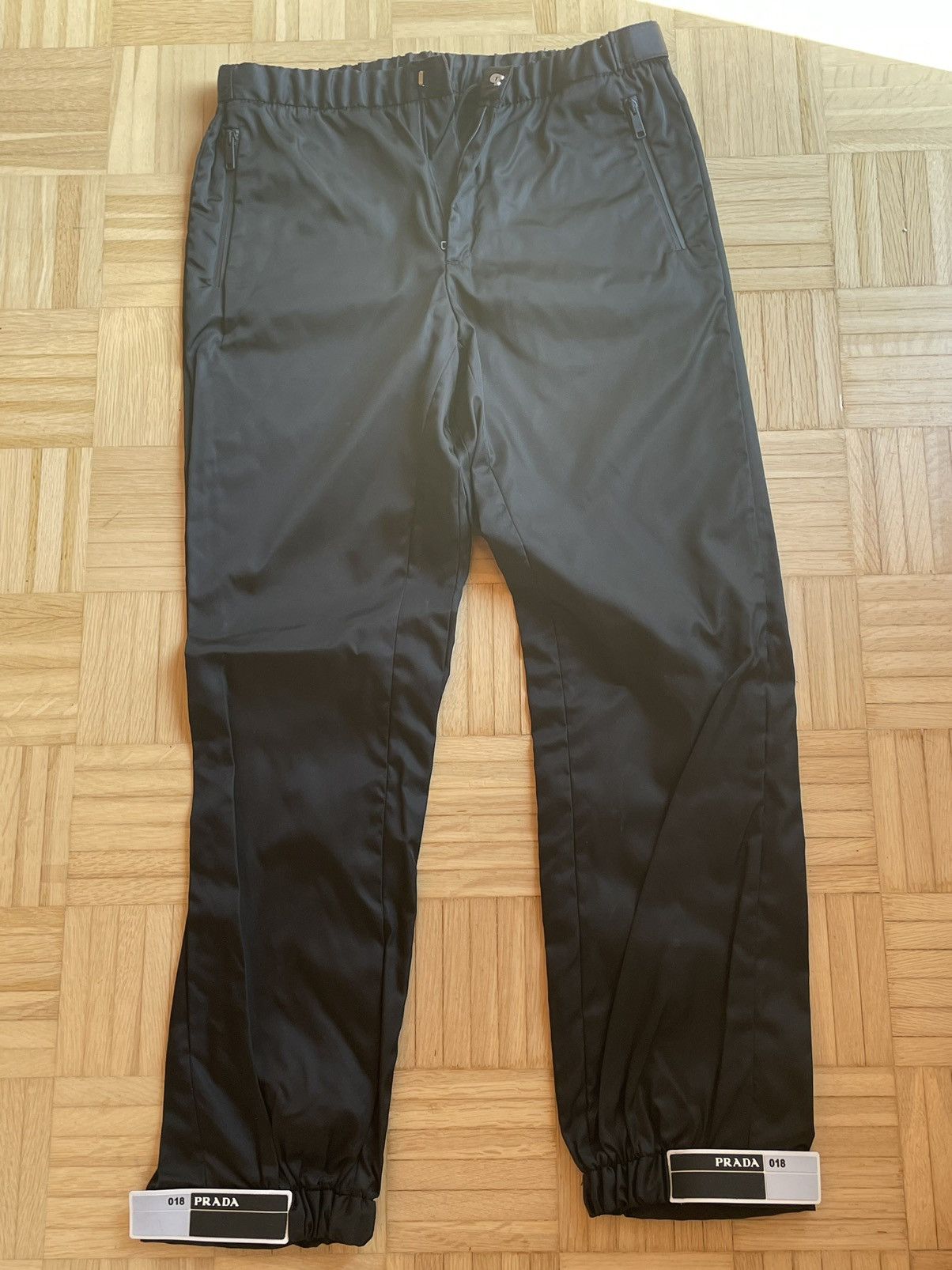 Prada Prada Nylon Track Pants with logo strap | Grailed