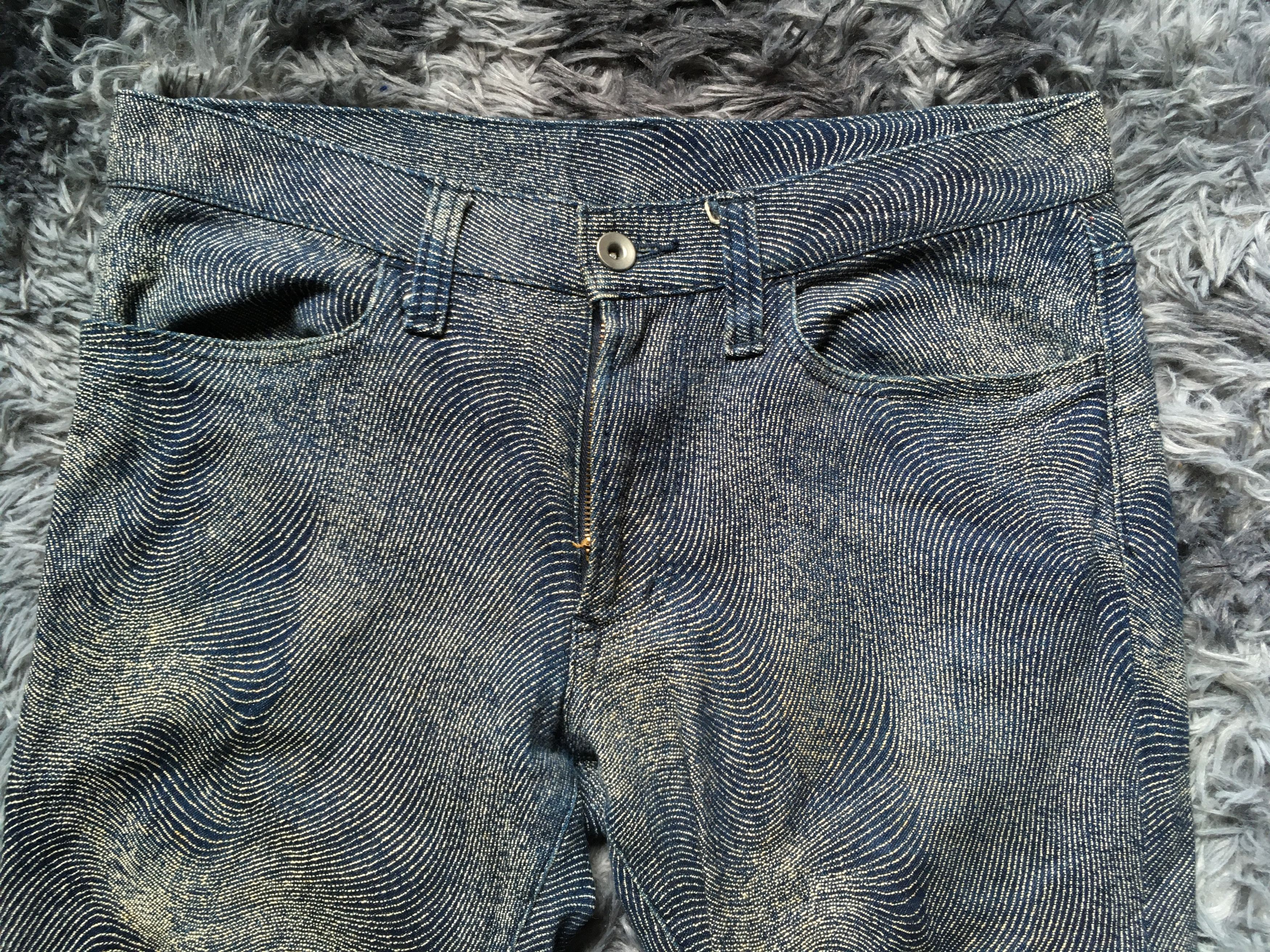 Designer × Japanese Brand × Vintage Vintage Nicole Club Denim Embroidery lookalike Trompe L’oeil Size US 28 / EU 44 - 3 Thumbnail