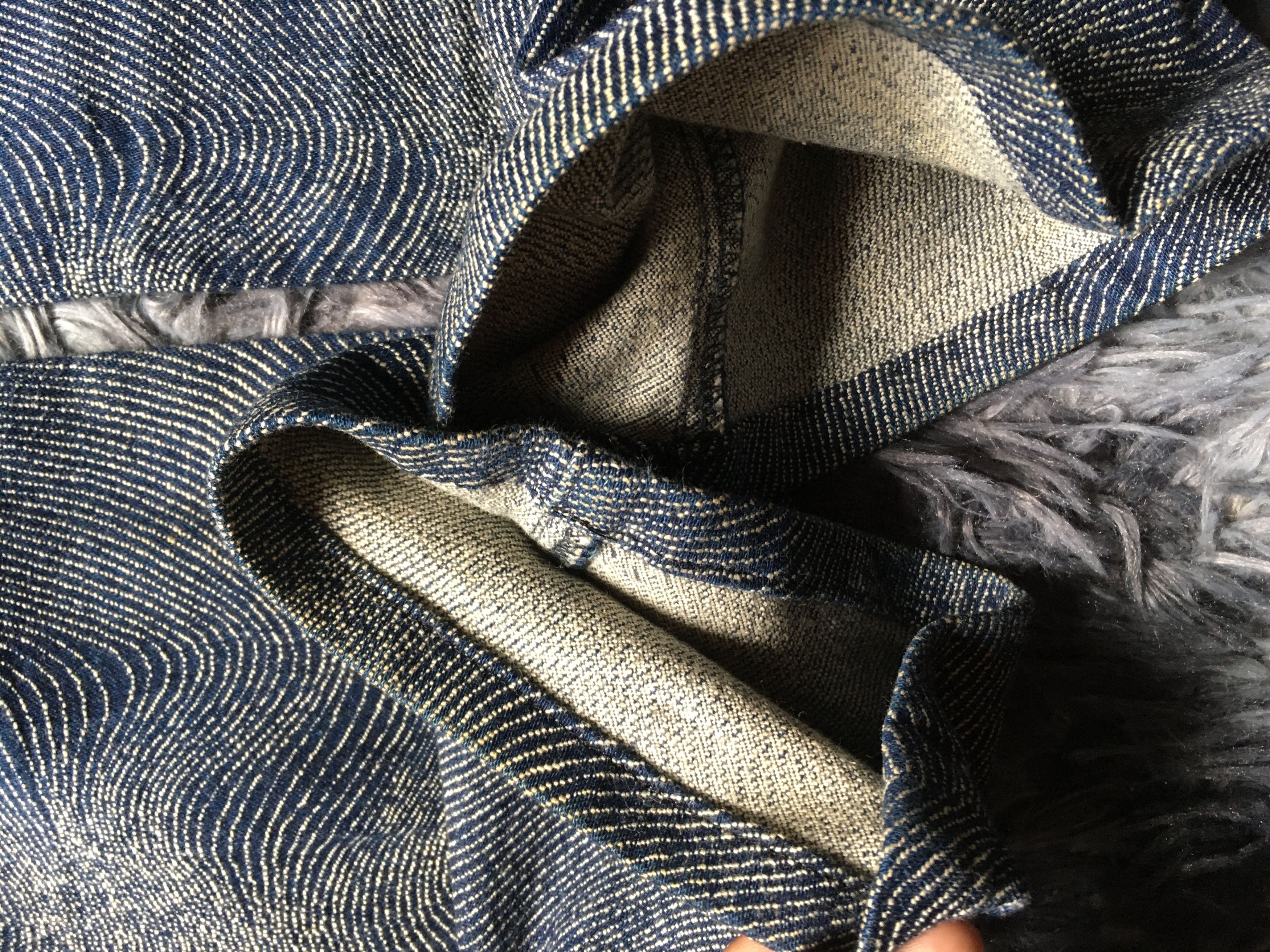 Designer × Japanese Brand × Vintage Vintage Nicole Club Denim Embroidery lookalike Trompe L’oeil Size US 28 / EU 44 - 10 Thumbnail
