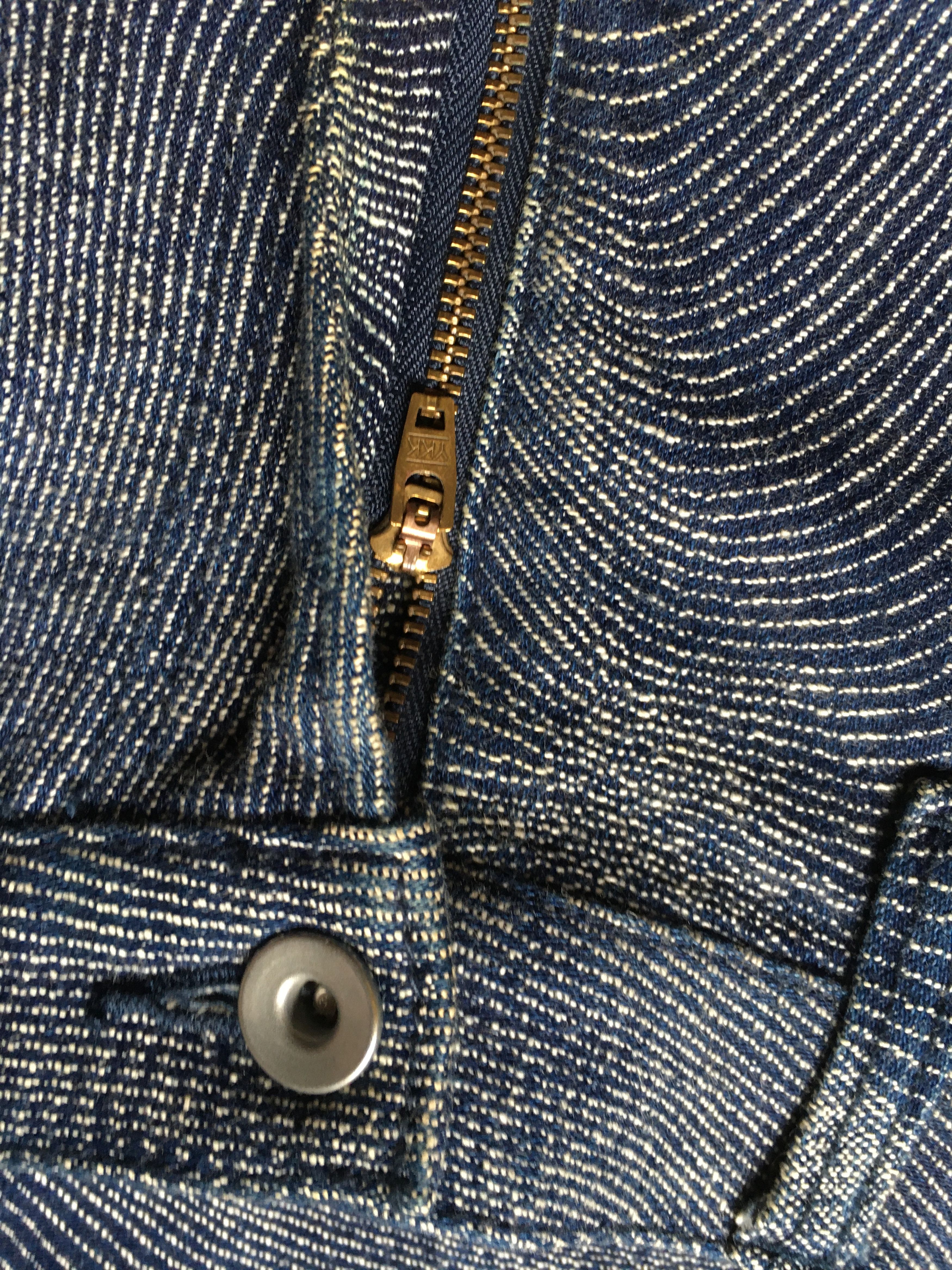 Designer × Japanese Brand × Vintage Vintage Nicole Club Denim Embroidery lookalike Trompe L’oeil Size US 28 / EU 44 - 4 Thumbnail