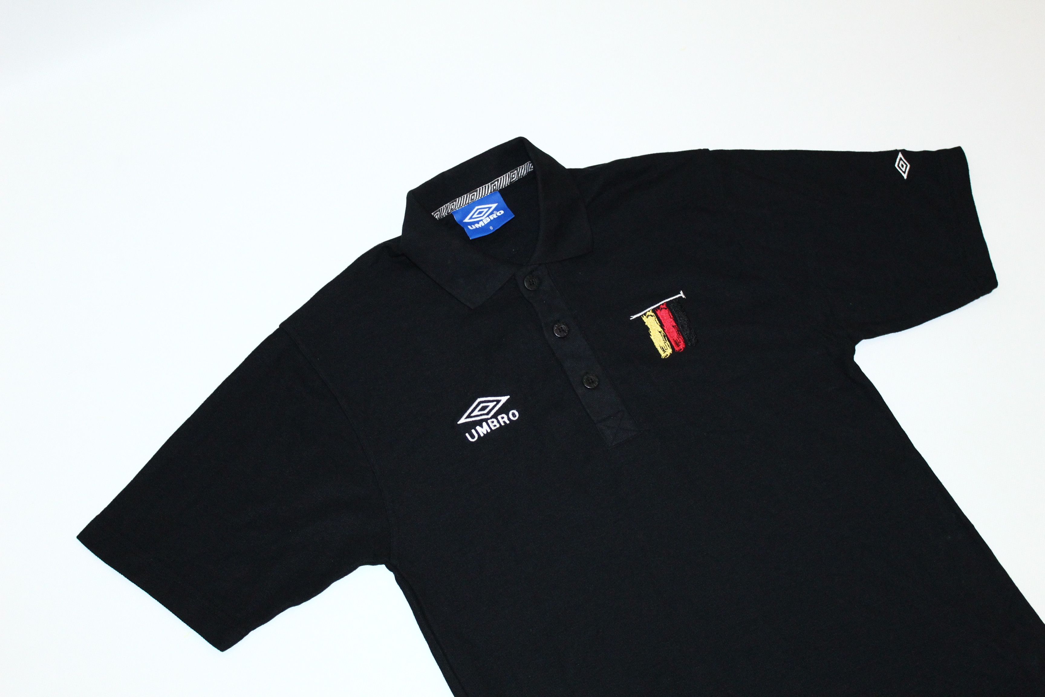 UEFA 🔥 RARE VTG 🔥 Umbro UEFA Euro '96 Germany Team Polo Shirt Size US S / EU 44-46 / 1 - 2 Thumbnail