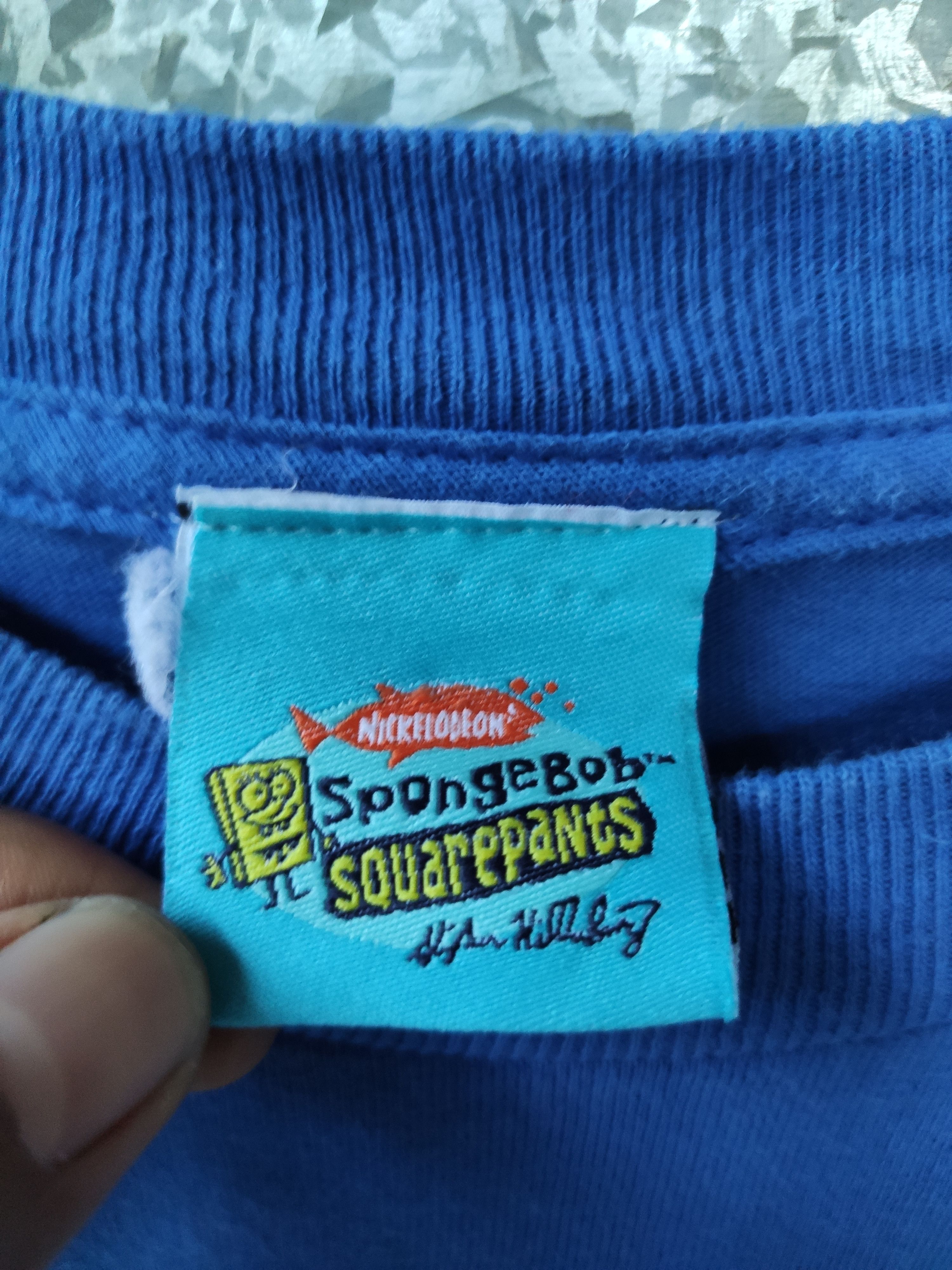 Cartoon Network 🔥 Vintage y2k SpongeBob Squarepants t shirt Size US XL / EU 56 / 4 - 5 Thumbnail