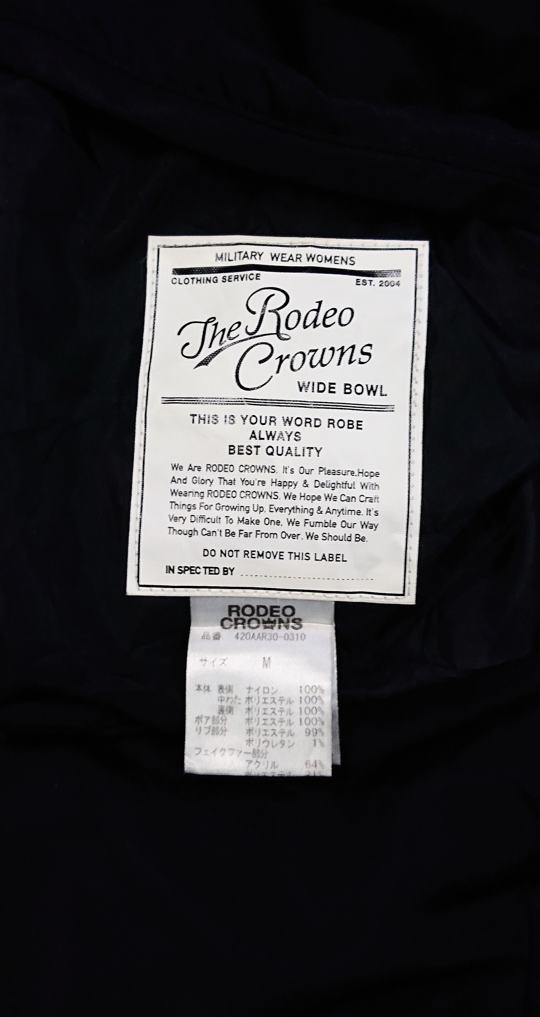 Japanese Brand VINTAGE RODEO CROWNS X BOMBER JACKET STYLE Size US M / EU 48-50 / 2 - 6 Thumbnail