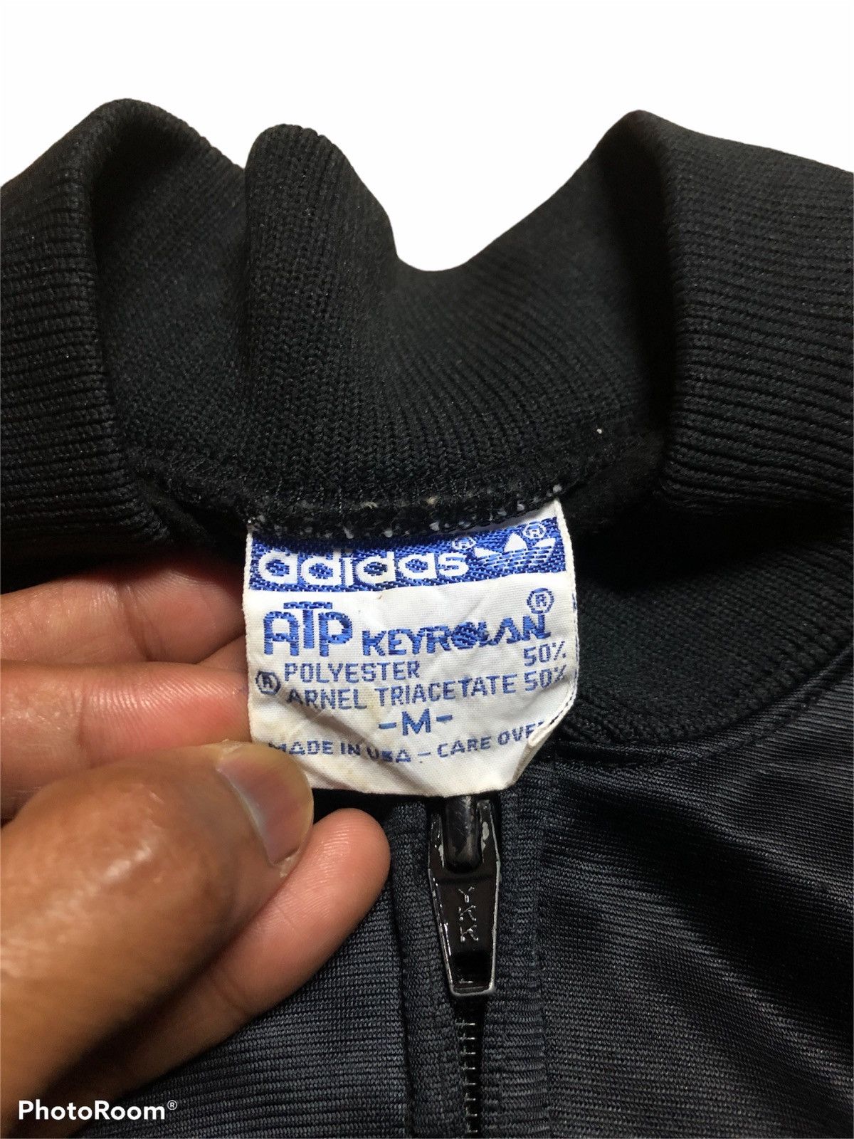 Adidas VINTAGE 80s ADIDAS ATP KEYROLAN ZIPPER JACKET Size US M / EU 48-50 / 2 - 5 Thumbnail