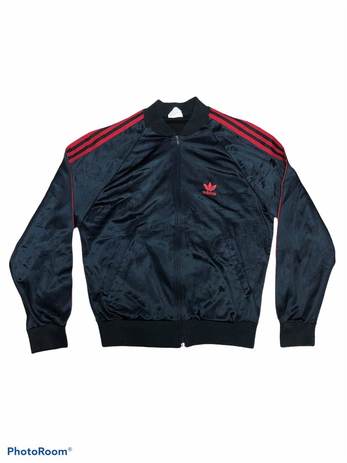 Adidas VINTAGE 80s ADIDAS ATP KEYROLAN ZIPPER JACKET | Grailed