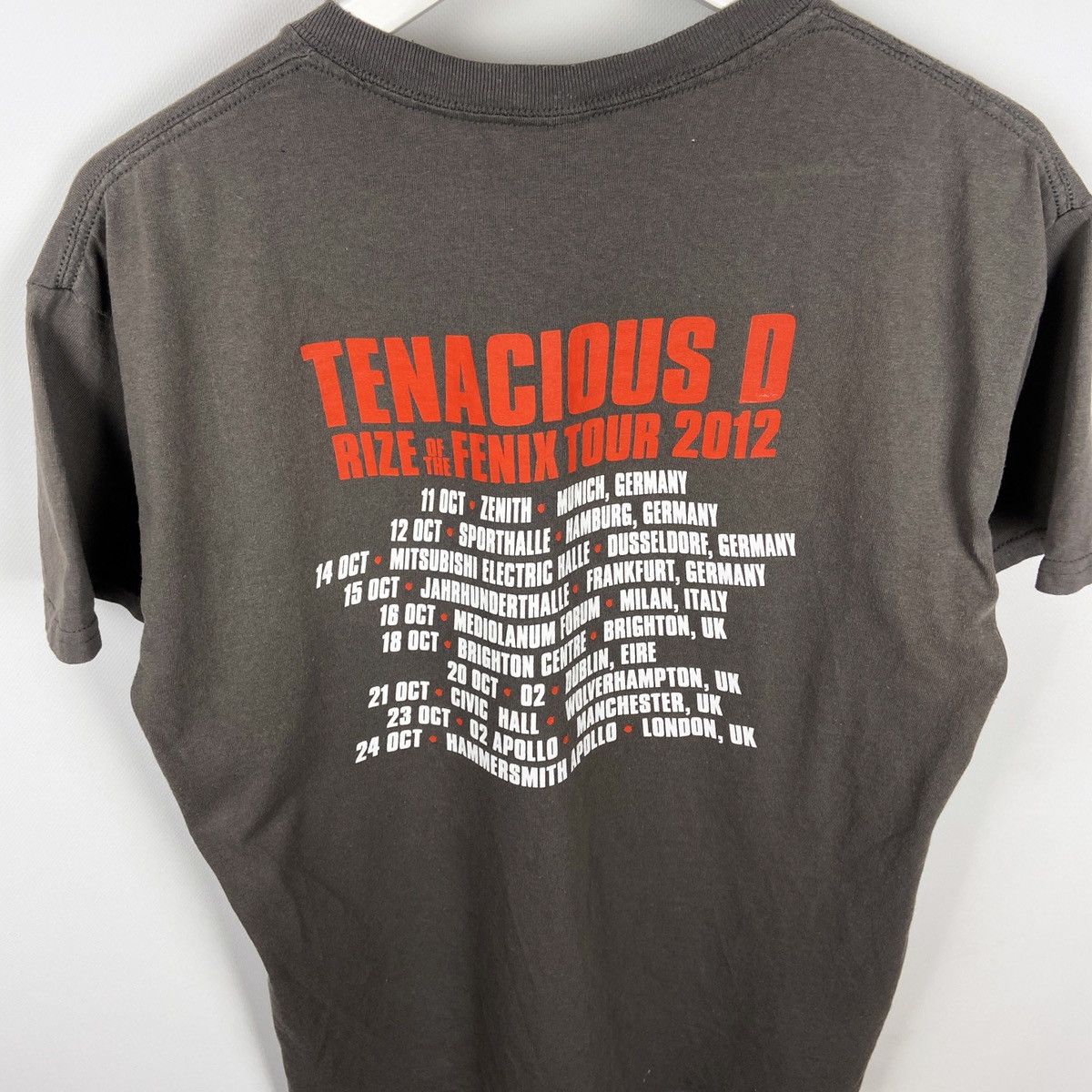 Band Tees Vintage 2012 Tenacious Dawn of The D Rize of the fenix tee Size US M / EU 48-50 / 2 - 2 Thumbnail
