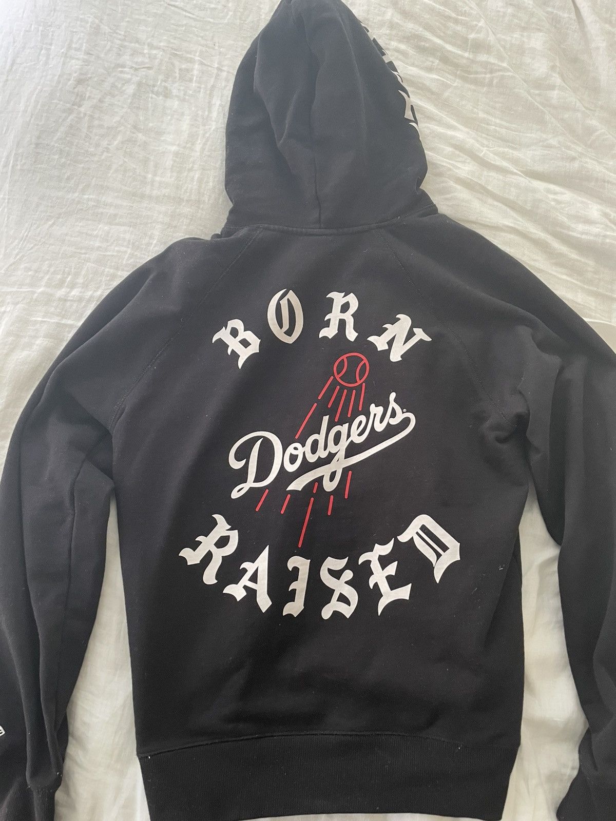 Born X Raised Los Angeles Dodgers Hoodie Black Men's - FW19 - US