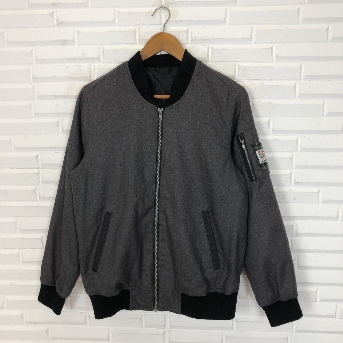 Harris Tweed HARRIS TWEED BOMBER JACKET Size US M / EU 48-50 / 2 - 2 Thumbnail