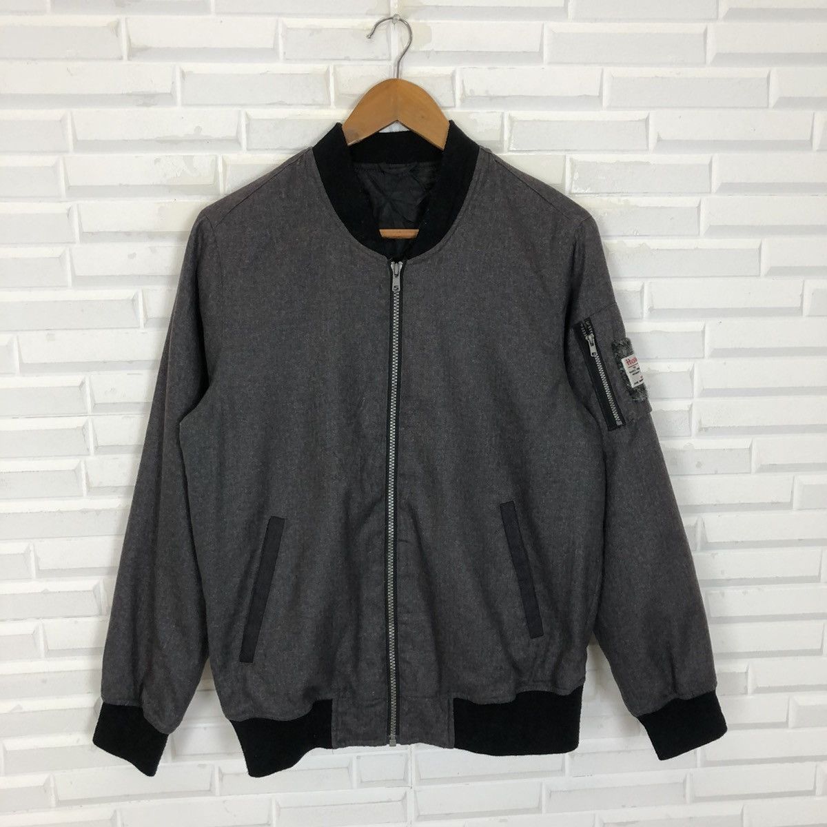 Harris Tweed HARRIS TWEED BOMBER JACKET Size US M / EU 48-50 / 2 - 4 Thumbnail