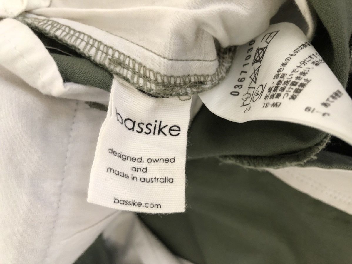 Bassike Bassike Surplus Olive Green Cropped Trouser Pant Size US 30 / EU 46 - 17 Thumbnail