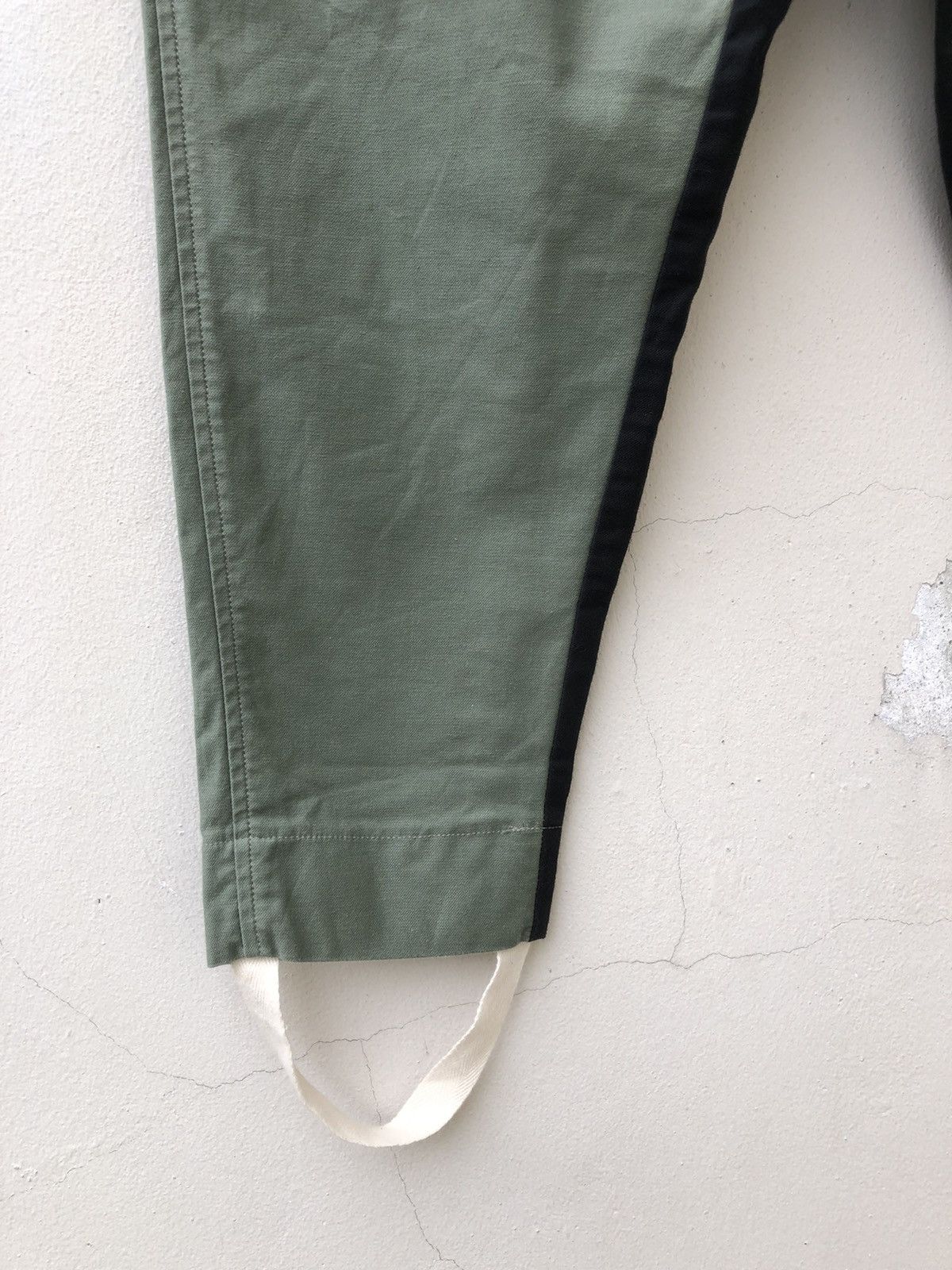 Bassike Bassike Surplus Olive Green Cropped Trouser Pant Size US 30 / EU 46 - 13 Thumbnail