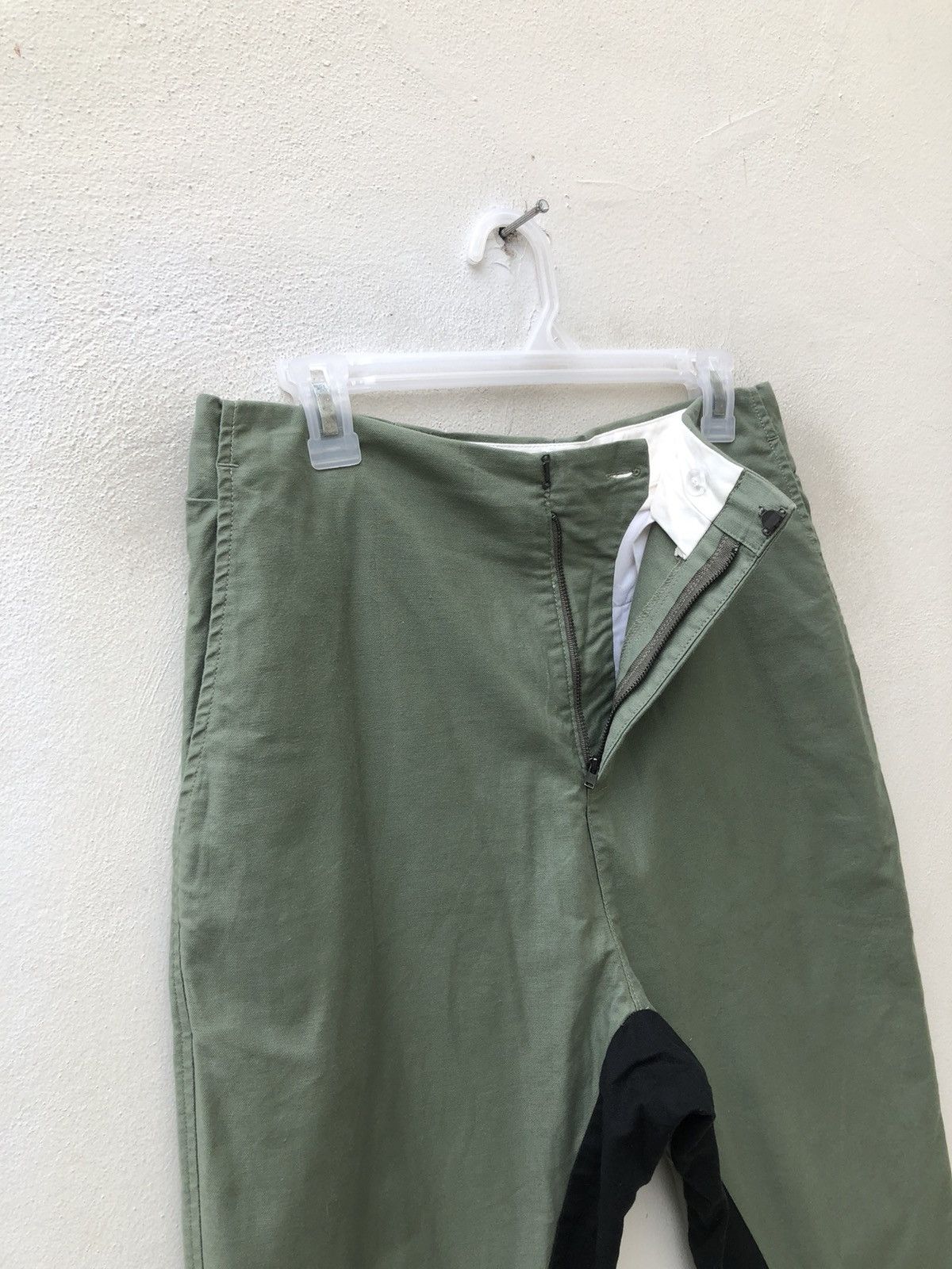 Bassike Bassike Surplus Olive Green Cropped Trouser Pant Size US 30 / EU 46 - 5 Thumbnail