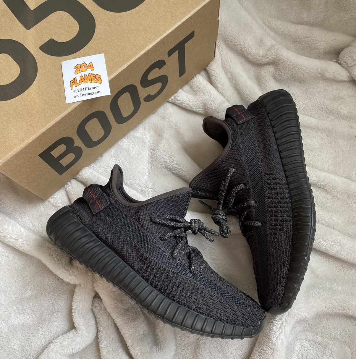 Adidas Yeezy Boost 350 V2 Black Non-Reflective 2019 Size US 8.5 / EU 41-42 - 1 Thumbnail