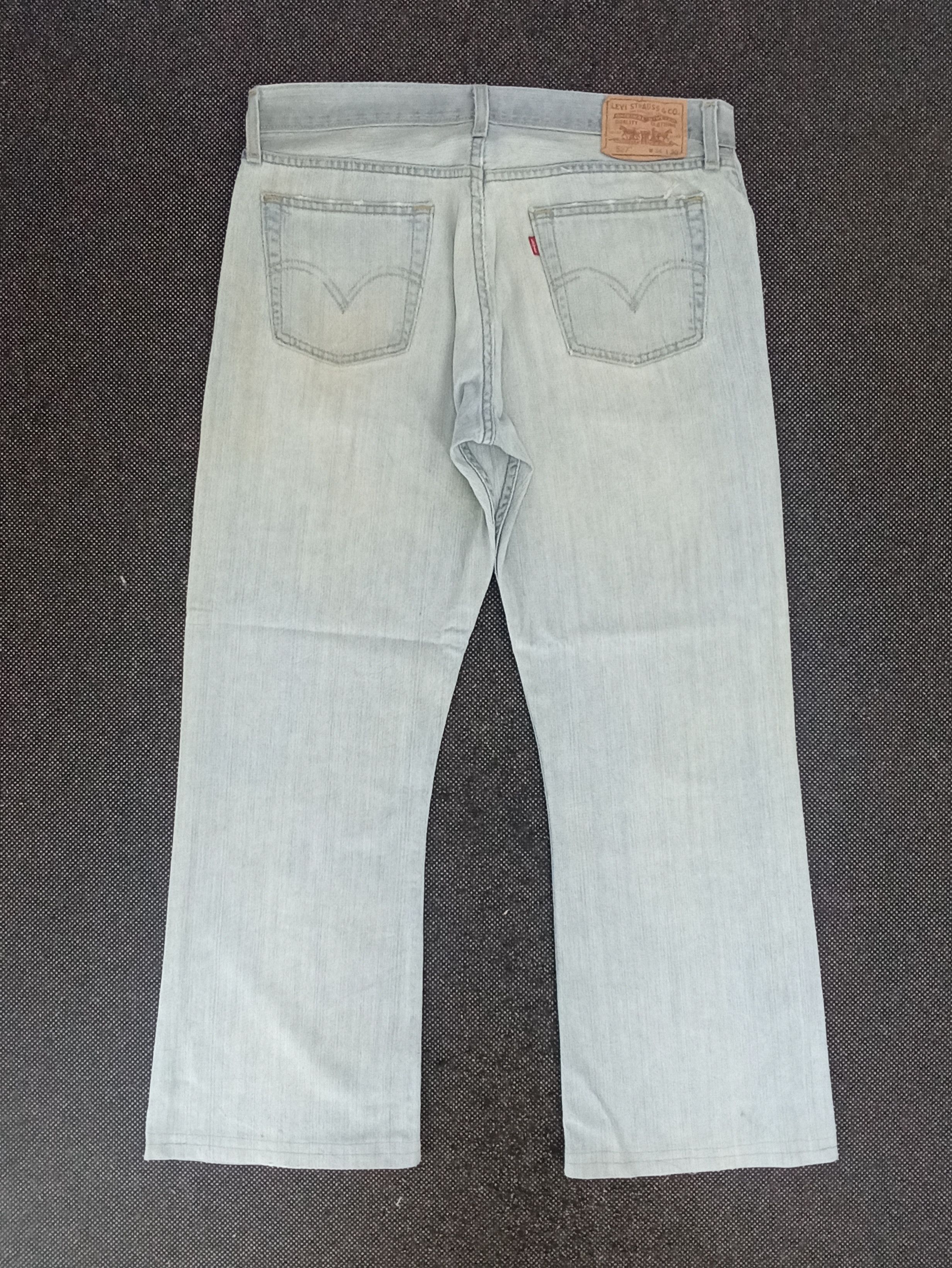 Jean × Levi's × Vintage VINTAGE LEVIS 527 LIGHT WASH JEANS -J308 Size US 36 / EU 52 - 2 Thumbnail