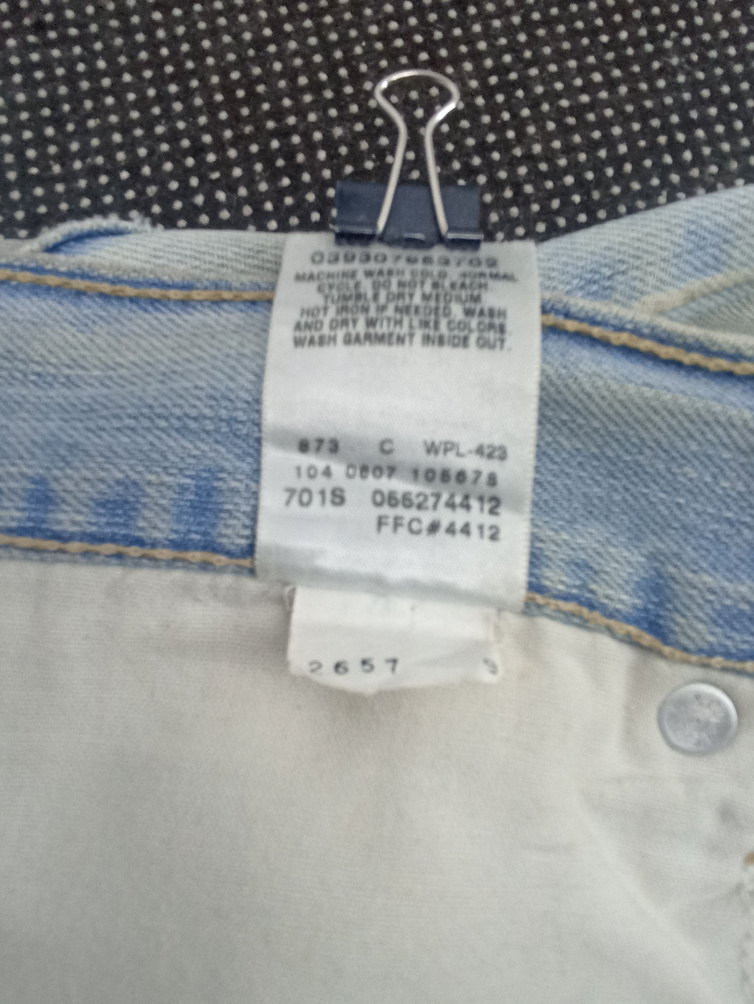 Jean × Levi's × Vintage VINTAGE LEVIS 527 LIGHT WASH JEANS -J308 Size US 36 / EU 52 - 6 Thumbnail