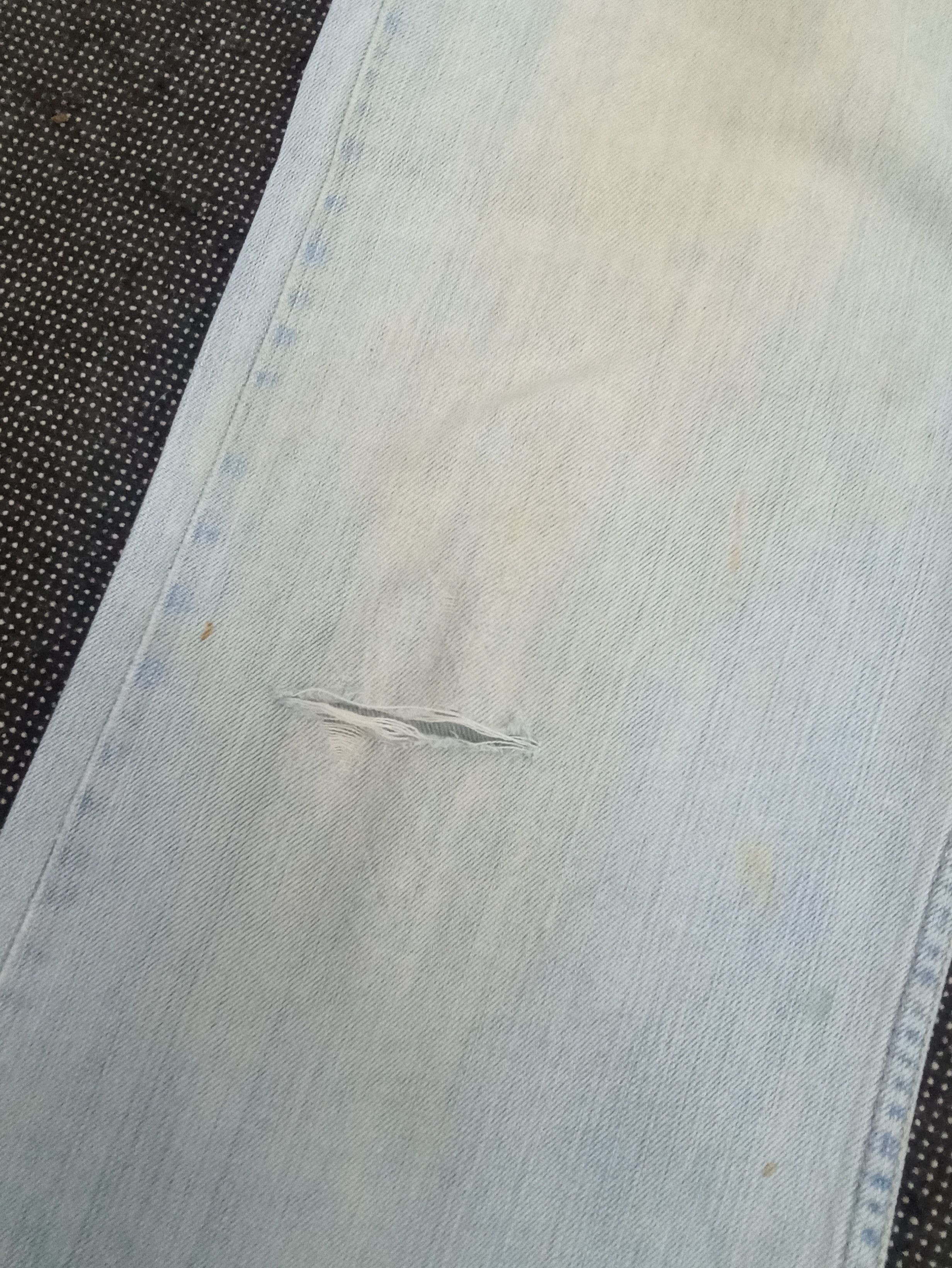 Jean × Levi's × Vintage VINTAGE LEVIS 527 LIGHT WASH JEANS -J308 Size US 36 / EU 52 - 10 Thumbnail