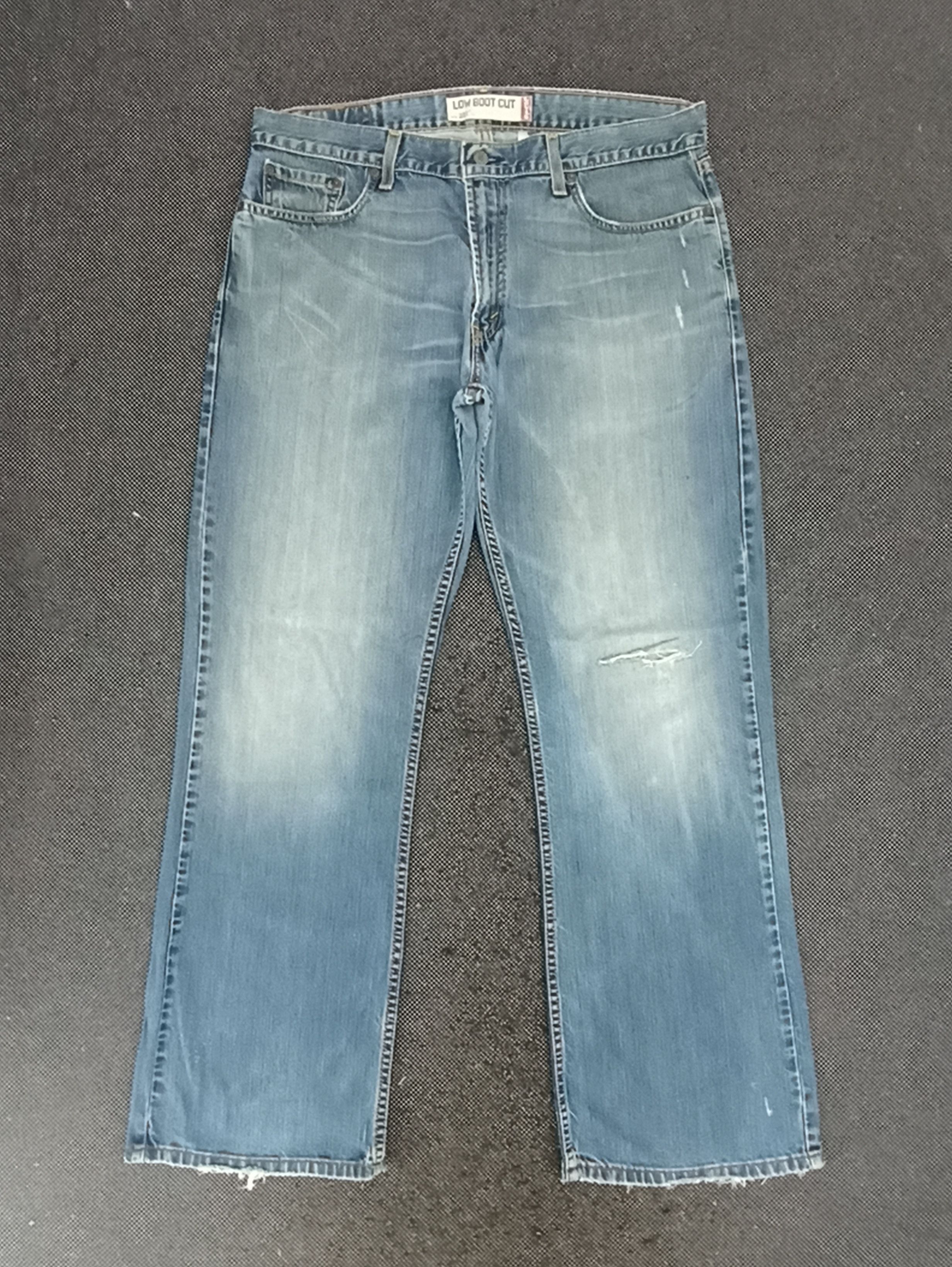 image of Vintage Levis 527 Low Boot Cut Jeans -J309, Men's (Size 38)