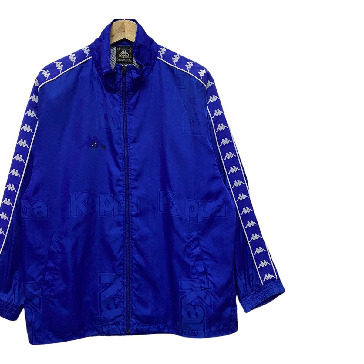 Kappa RARE‼️KAPPA FULL PRINT SIDE TAPE LOGO ZIPPER JACKET Size US M / EU 48-50 / 2 - 8 Thumbnail