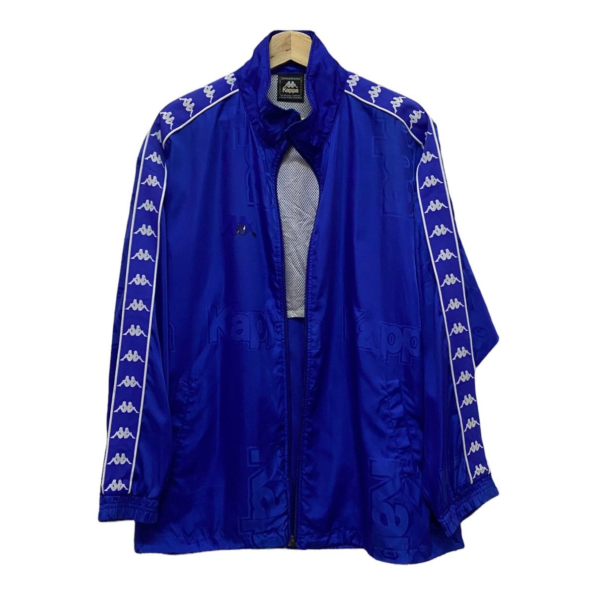 Kappa RARE‼️KAPPA FULL PRINT SIDE TAPE LOGO ZIPPER JACKET Size US M / EU 48-50 / 2 - 10 Thumbnail