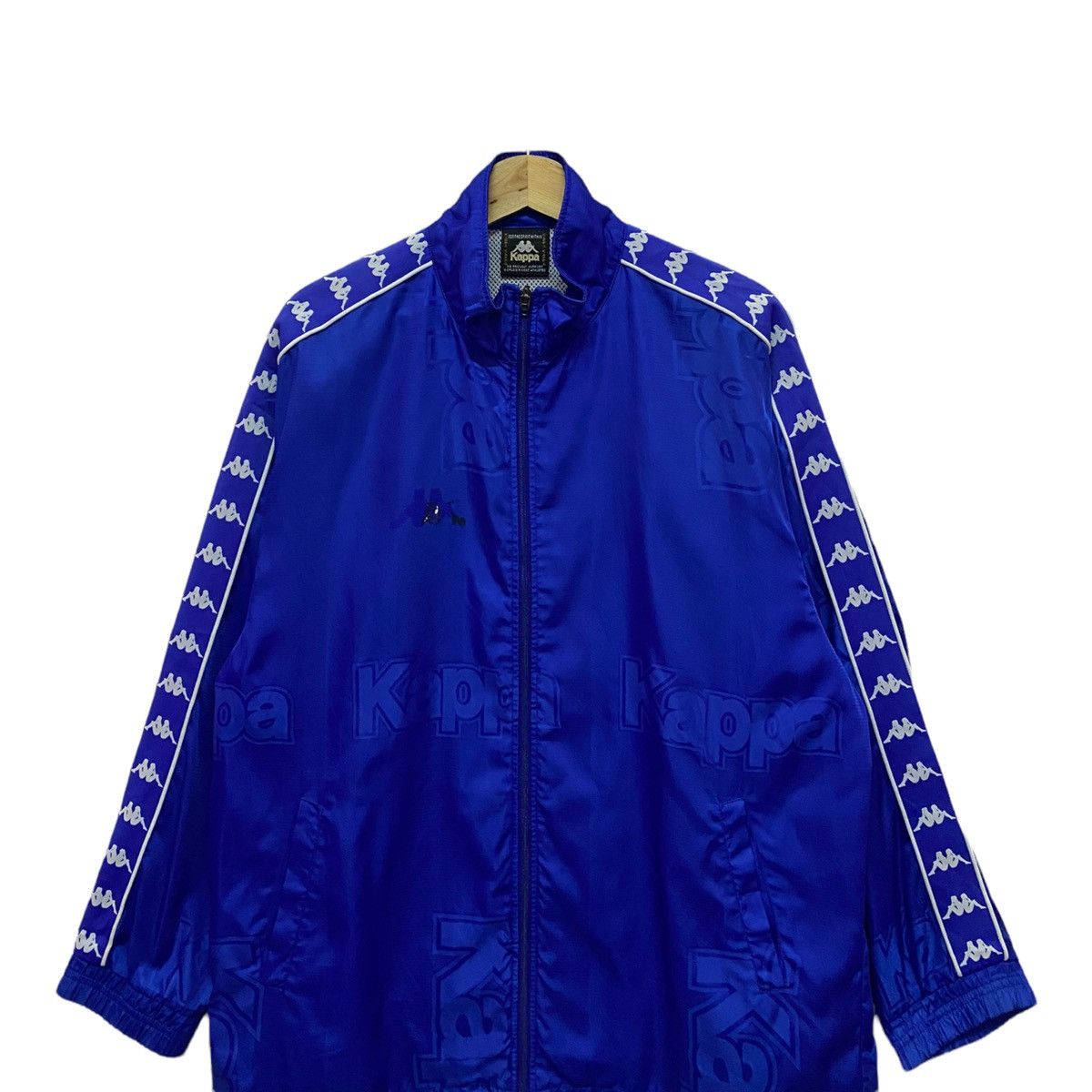 Kappa RARE‼️KAPPA FULL PRINT SIDE TAPE LOGO ZIPPER JACKET Size US M / EU 48-50 / 2 - 7 Thumbnail