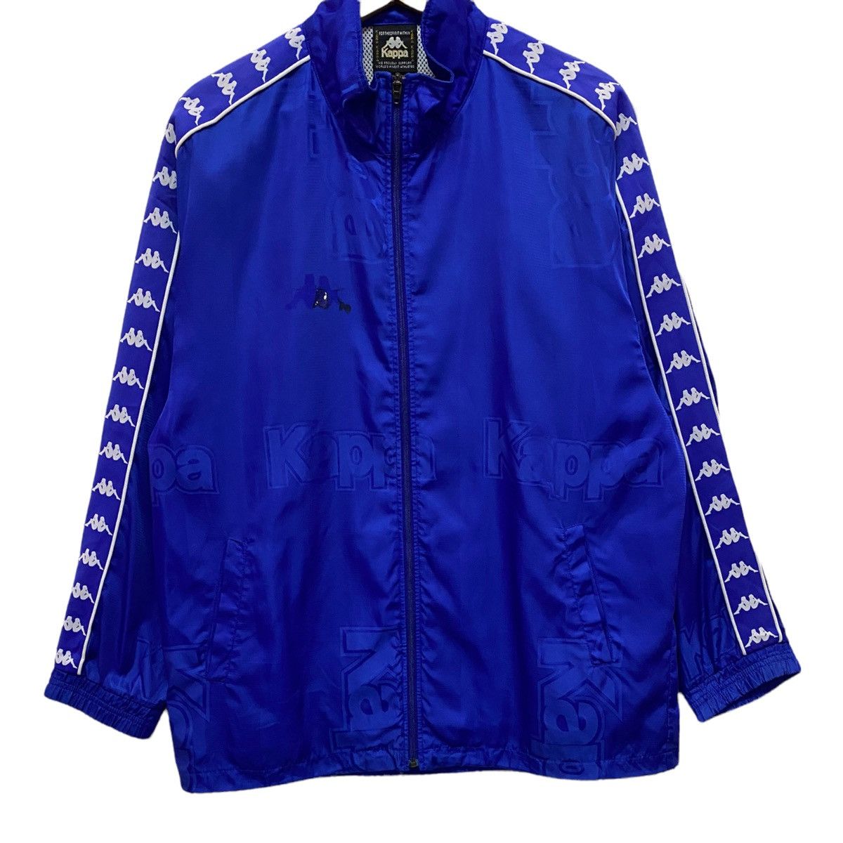 Kappa RARE‼️KAPPA FULL PRINT SIDE TAPE LOGO ZIPPER JACKET Size US M / EU 48-50 / 2 - 6 Thumbnail