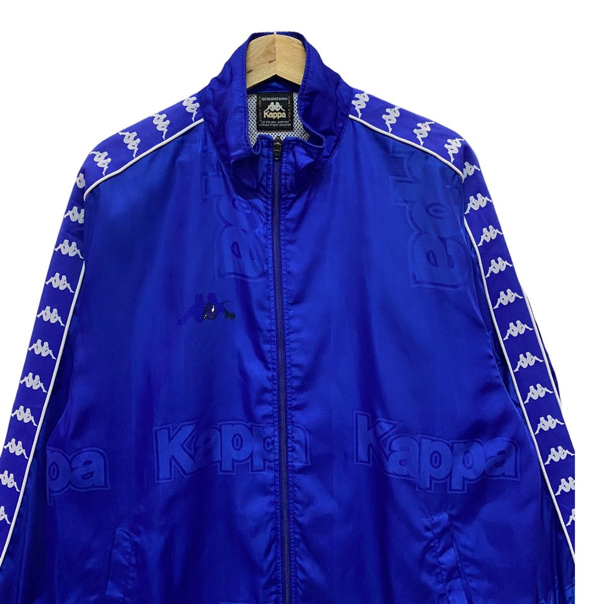 Kappa RARE‼️KAPPA FULL PRINT SIDE TAPE LOGO ZIPPER JACKET Size US M / EU 48-50 / 2 - 4 Thumbnail