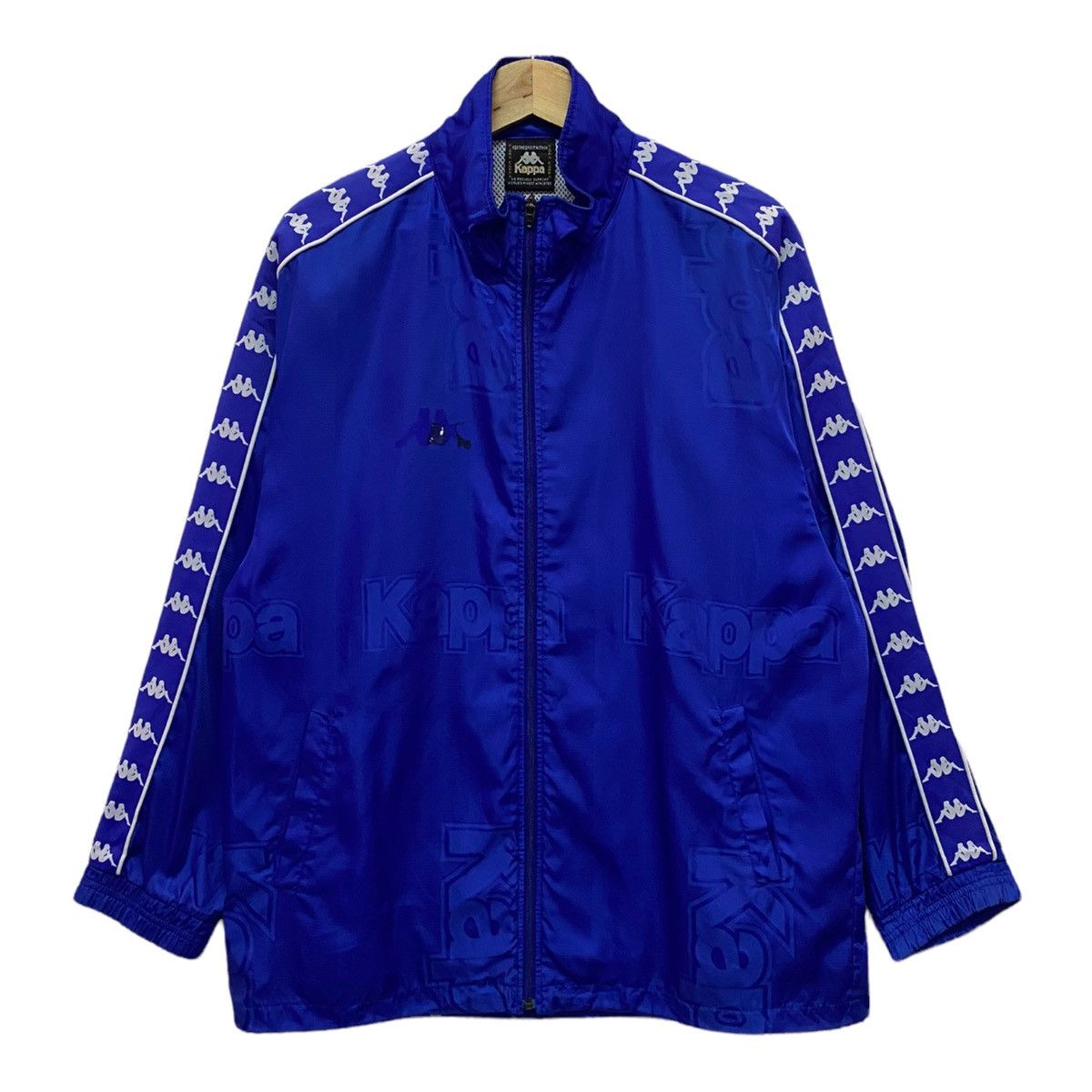 Kappa RARE‼️KAPPA FULL PRINT SIDE TAPE LOGO ZIPPER JACKET Size US M / EU 48-50 / 2 - 1 Thumbnail