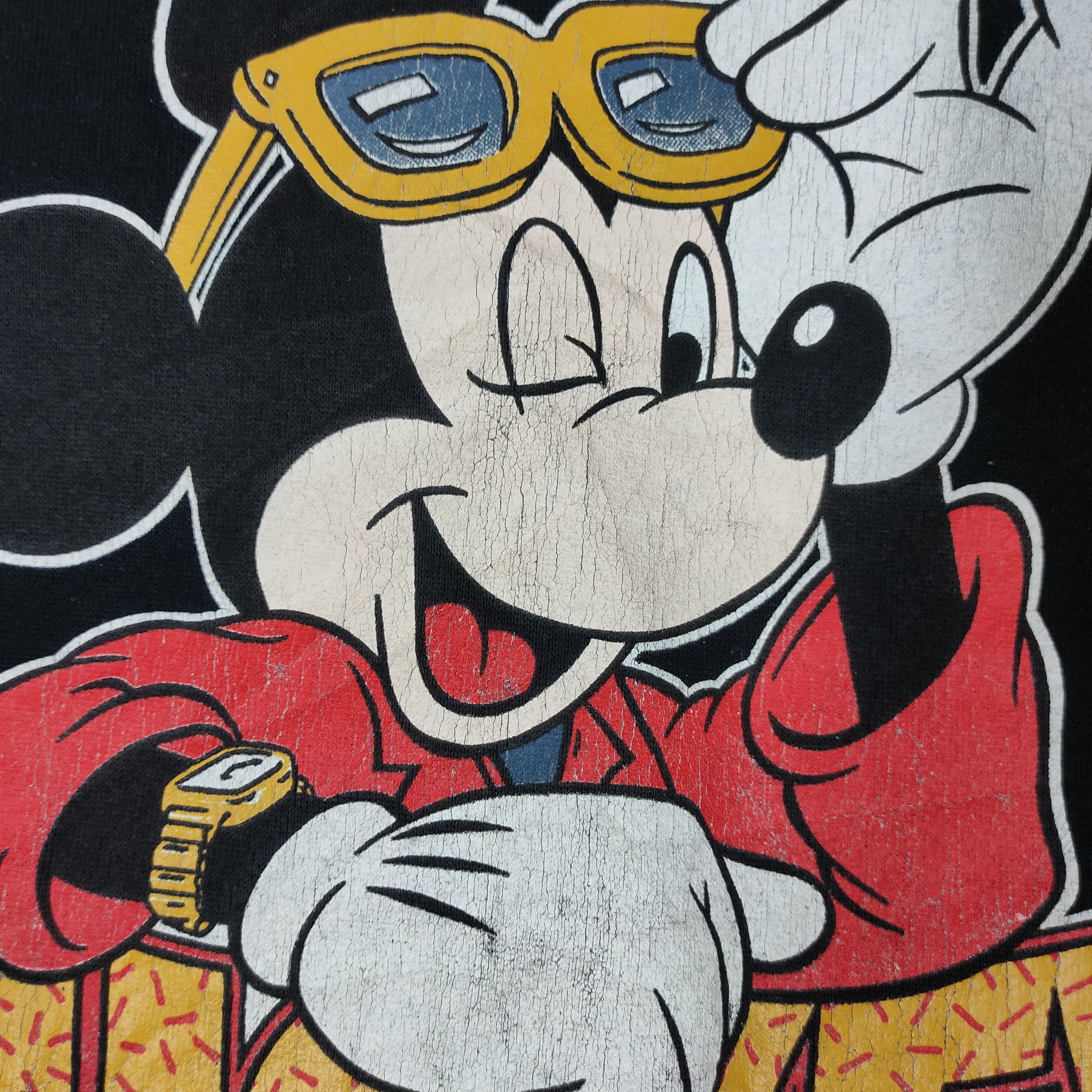 Mickey Mouse × Vintage Vintage MICKEY MOUSE Velva Sheen Disney Printed Sweatshirt Size US M / EU 48-50 / 2 - 3 Thumbnail