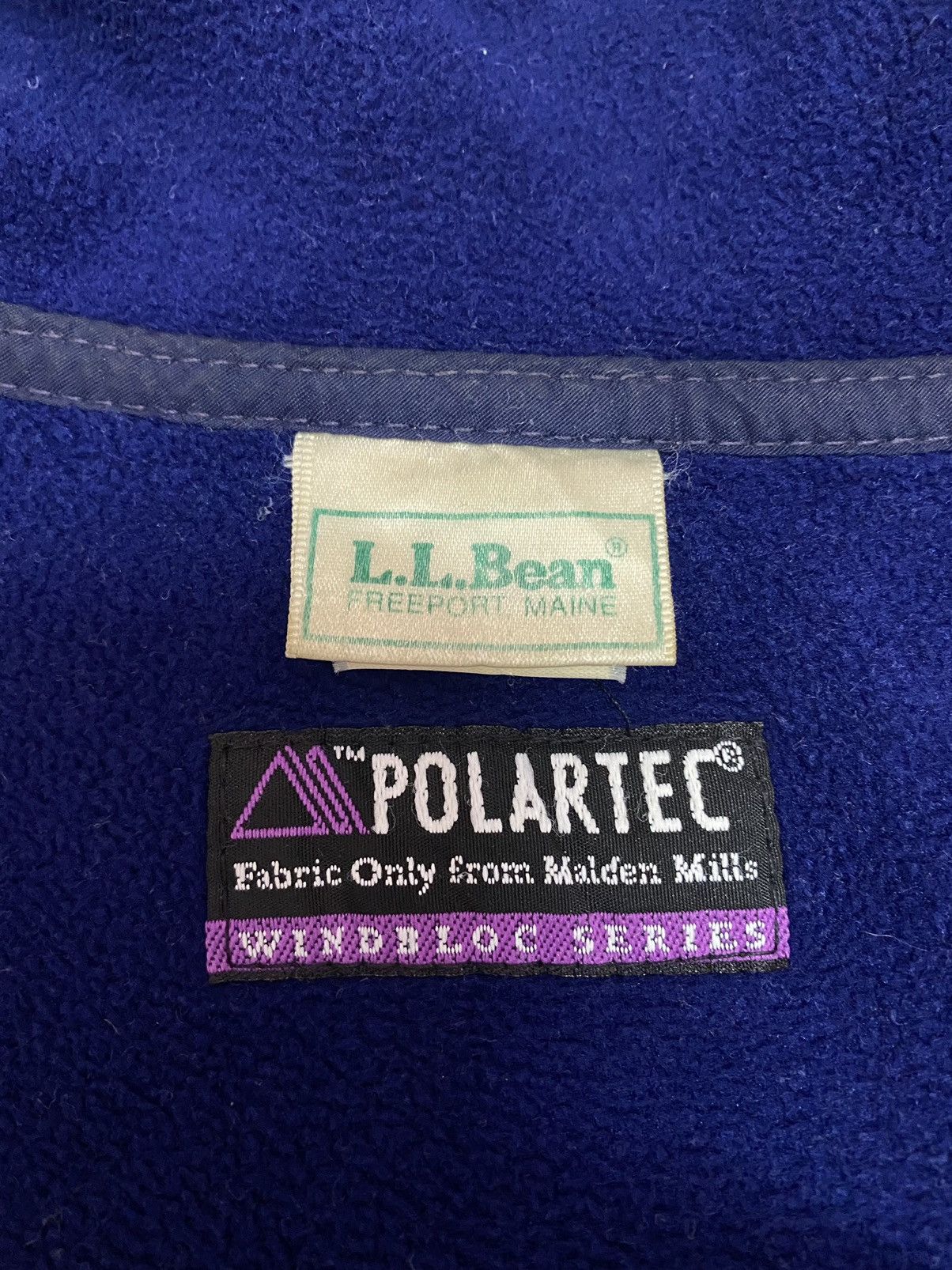 L.L. Bean L.L BEAN WINDBLOC SERIES X POLARTEC HALF ZIP FLEECE JACKET Size US XL / EU 56 / 4 - 7 Thumbnail