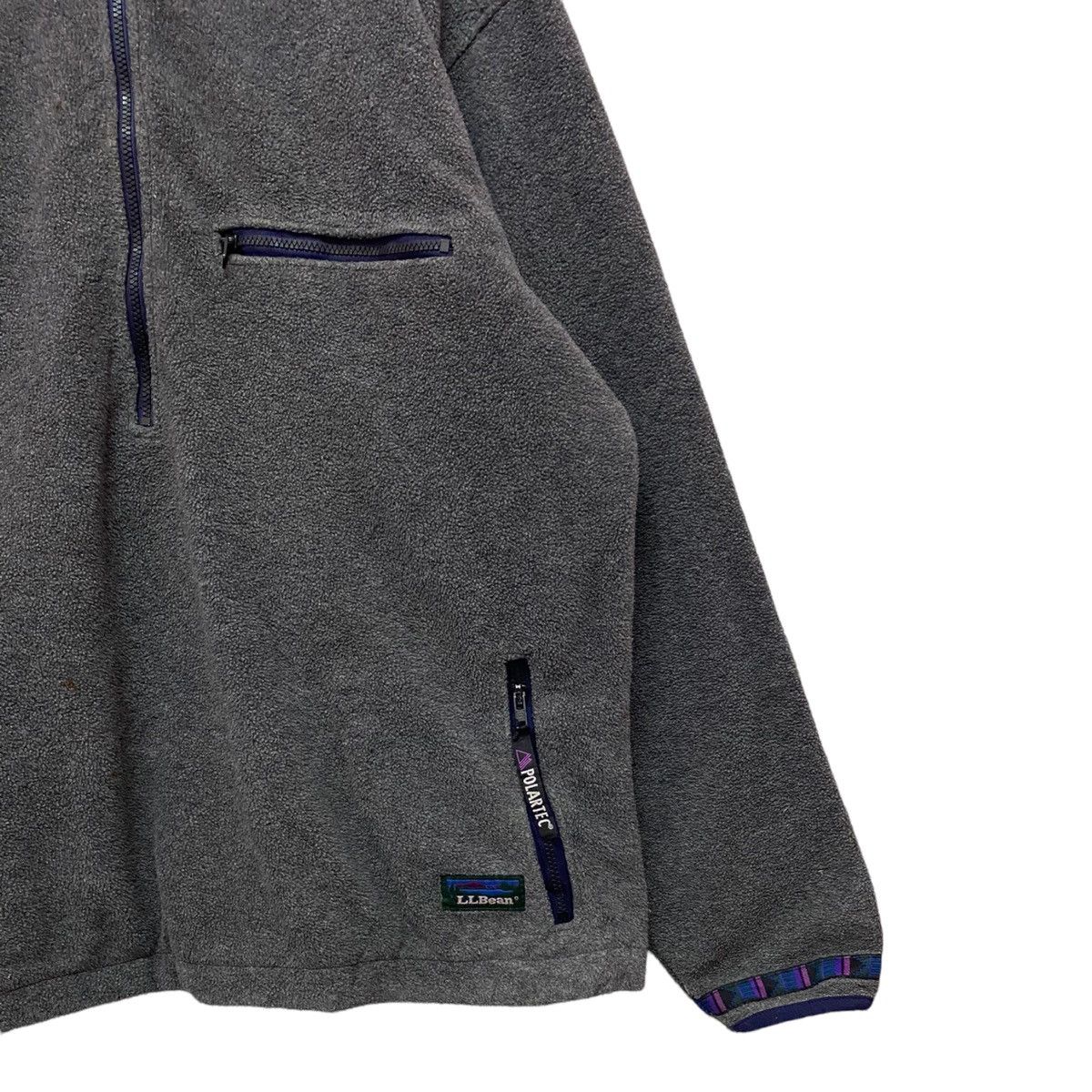 L.L. Bean L.L BEAN WINDBLOC SERIES X POLARTEC HALF ZIP FLEECE JACKET Size US XL / EU 56 / 4 - 6 Thumbnail