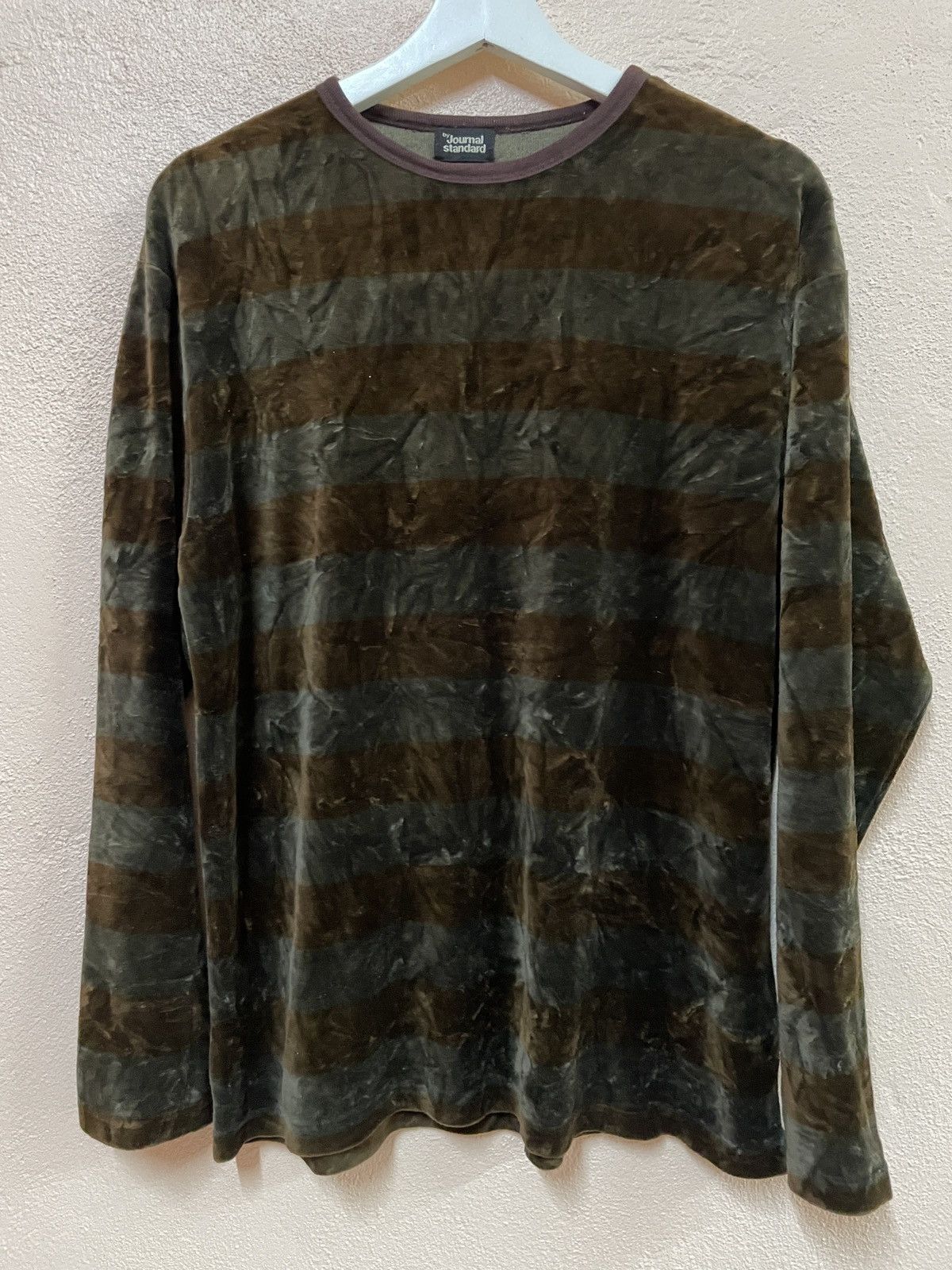 Japanese Brand × Journal Standard Journal Standard Homestead Japan Made velvet Longsleeve Size US M / EU 48-50 / 2 - 1 Thumbnail