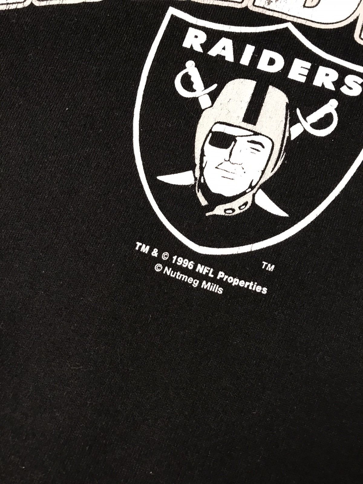NFL 90s NFL Los Angeles Raiders Crewneck Sweatshirt Size M Size US M / EU 48-50 / 2 - 7 Thumbnail