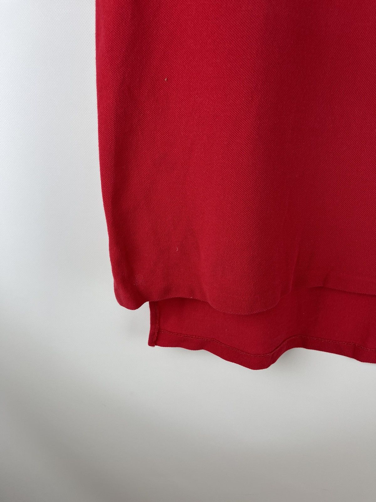 Izod Lacoste Izod vintage rare made in USA red polo tee shirt Size US S / EU 44-46 / 1 - 4 Thumbnail