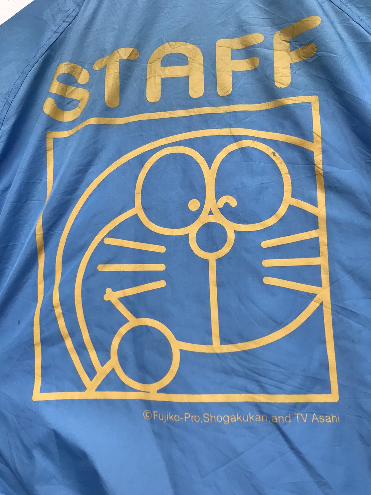 Anime × Cartoon Network Vintage Made in Japan Doremon Staff Big Logo Light Jacket Size US S / EU 44-46 / 1 - 6 Thumbnail
