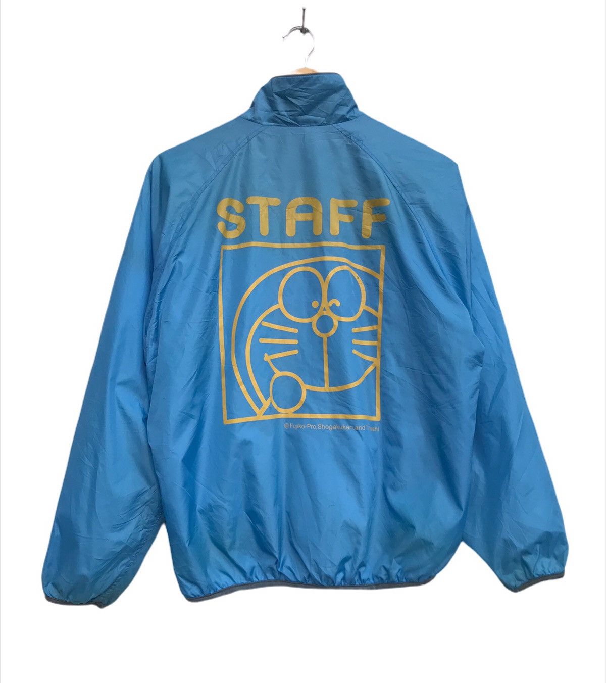 Anime × Cartoon Network Vintage Made in Japan Doremon Staff Big Logo Light Jacket Size US S / EU 44-46 / 1 - 1 Thumbnail