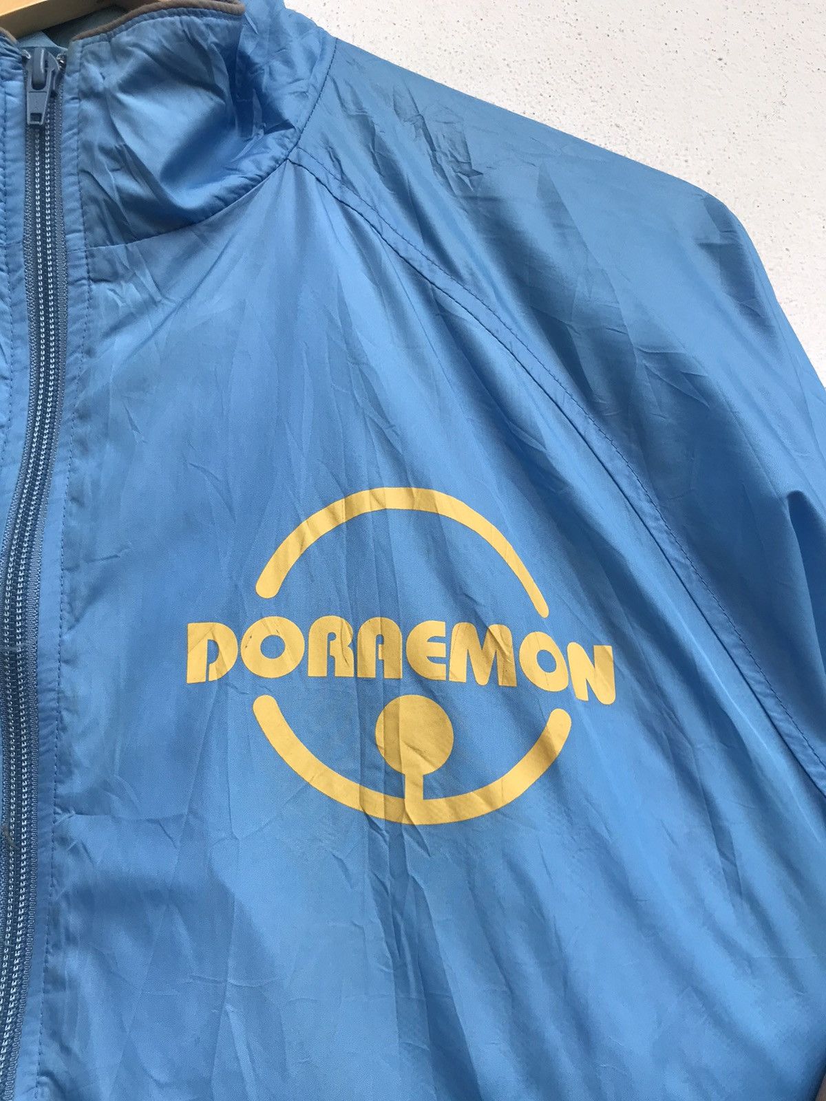 Anime × Cartoon Network Vintage Made in Japan Doremon Staff Big Logo Light Jacket Size US S / EU 44-46 / 1 - 5 Thumbnail