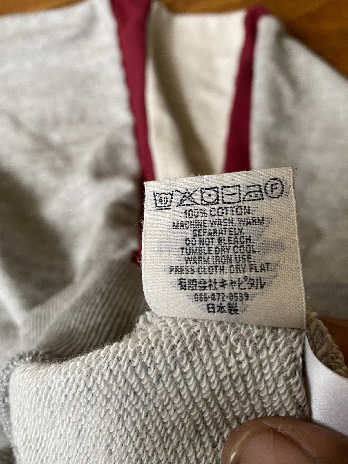 Kapital Kapital Property of Beethoven Dolman Sleeve Sweatshirt Size US XL / EU 56 / 4 - 6 Thumbnail