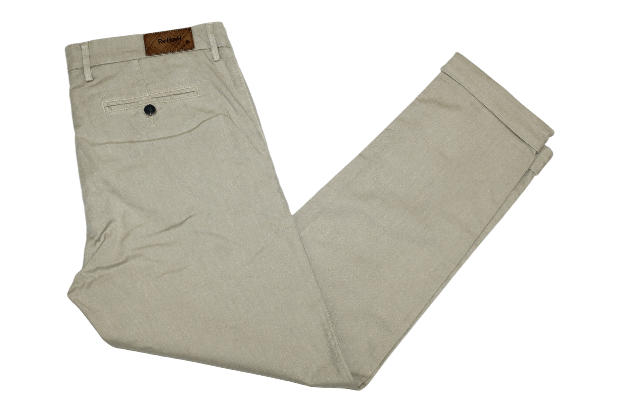 Ermenegildo Zegna Re-Hash Mucha chino pants stretch cotton-linen, garment dyed Size US 34 / EU 50 - 1 Thumbnail