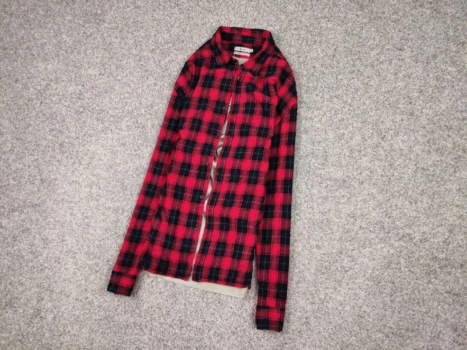 Flannel Vintage Flannel Shirt Travis Scott Style Size US XL / EU 56 / 4 - 8 Thumbnail