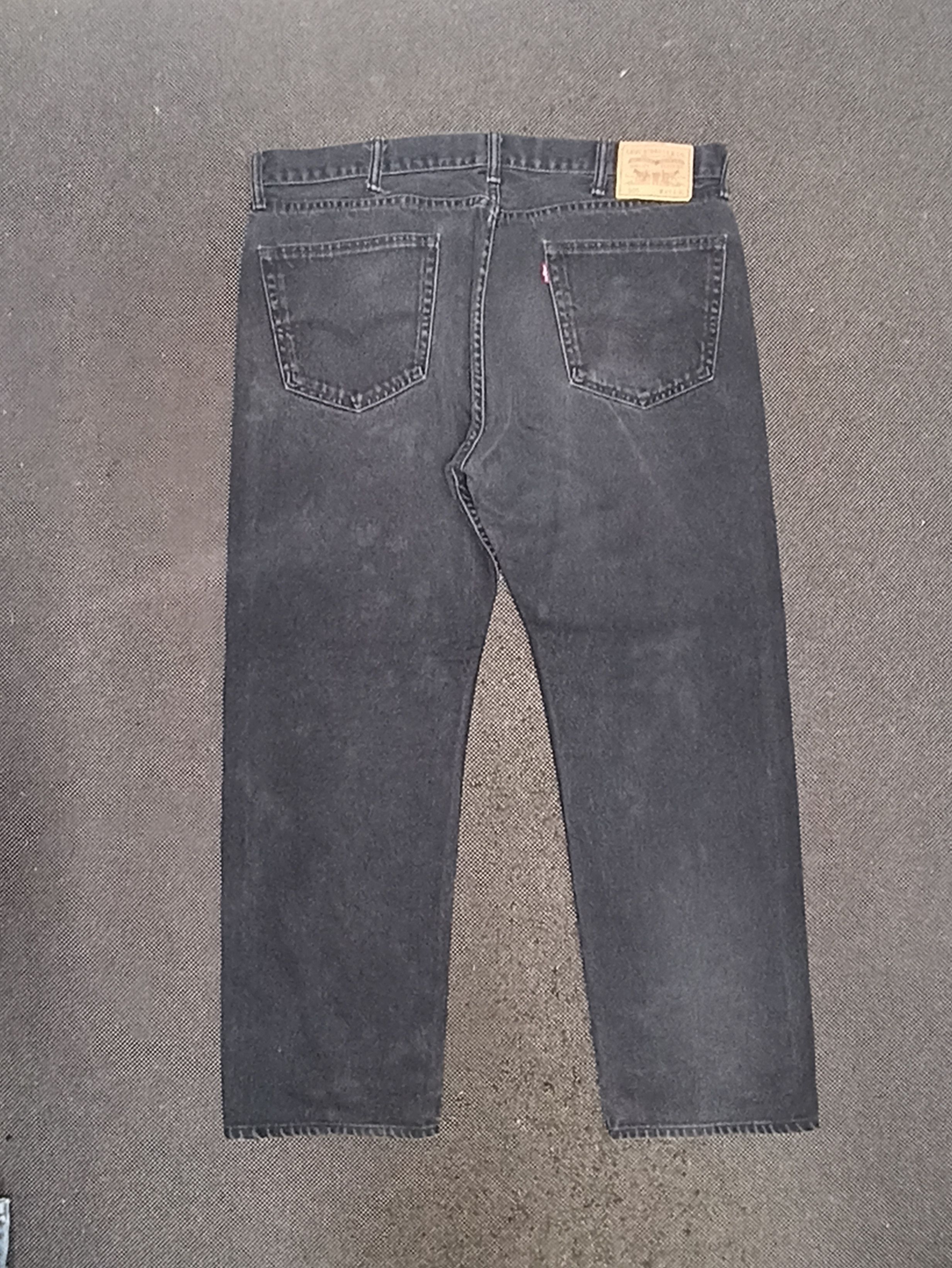 Jean × Levi's × Vintage VINTAGE LEVIS 505 BLACK JEANS -J314 Size US 40 / EU 56 - 2 Thumbnail