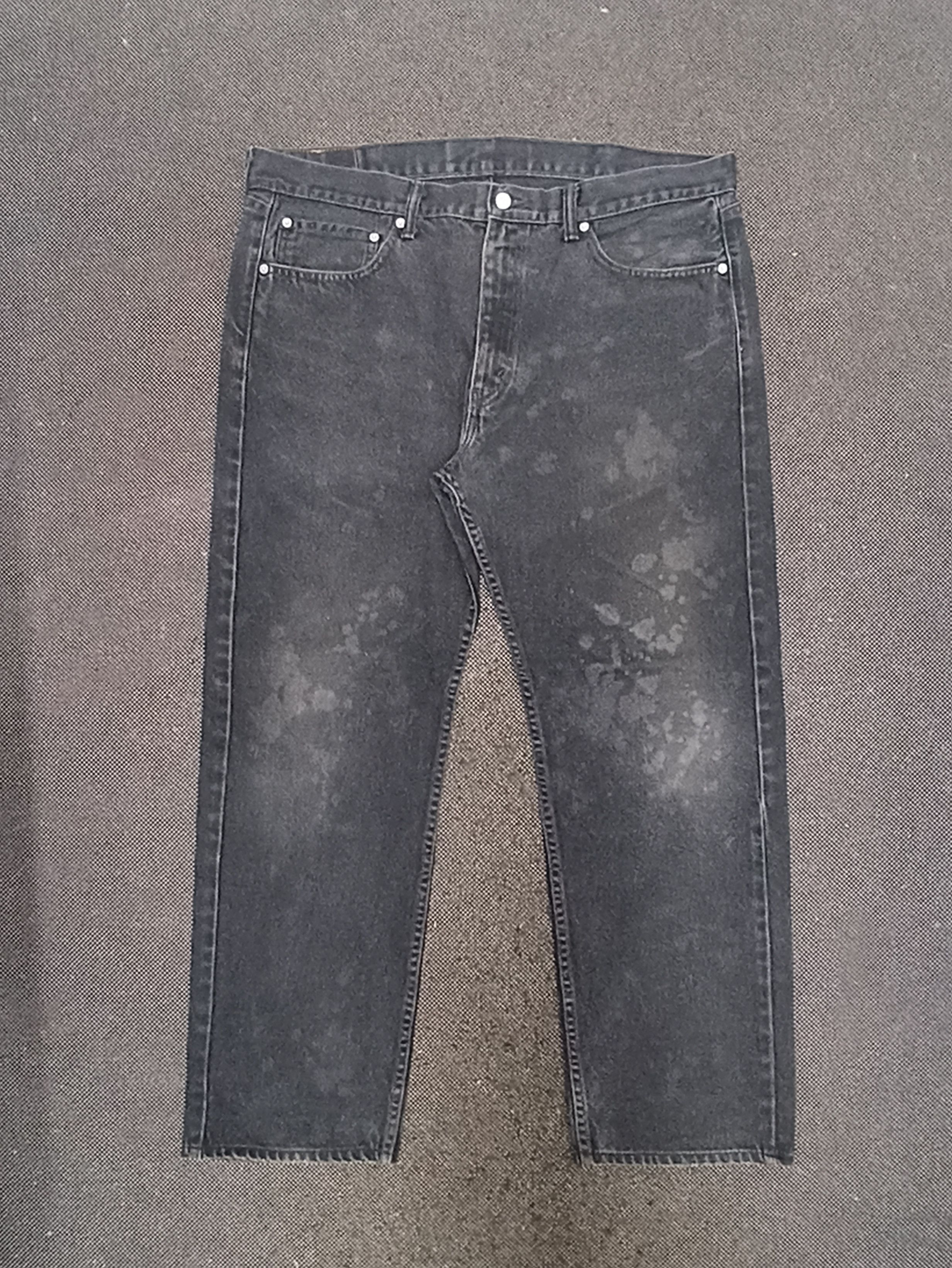 Jean × Levi's × Vintage VINTAGE LEVIS 505 BLACK JEANS -J314 Size US 40 / EU 56 - 1 Thumbnail