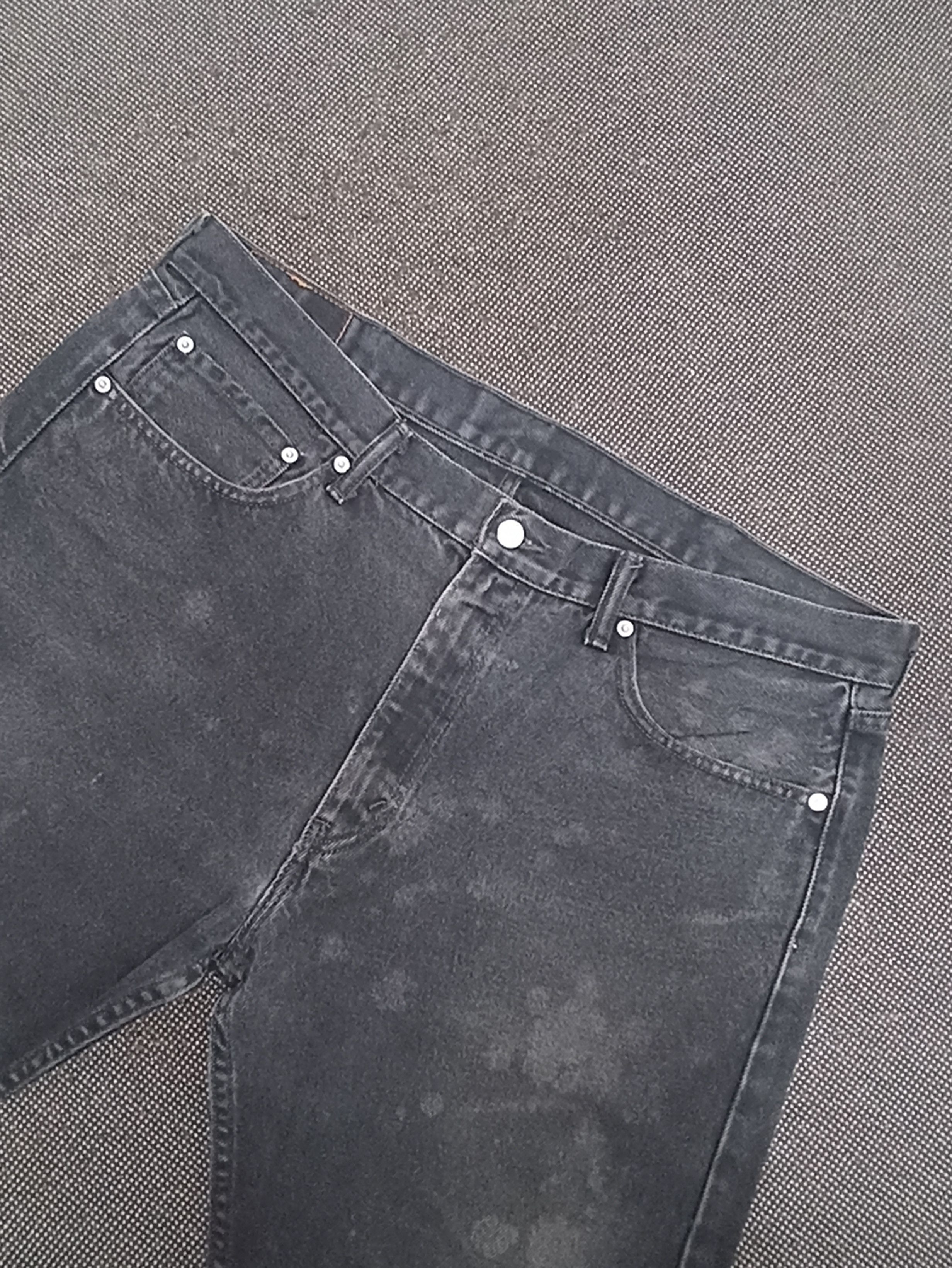Jean × Levi's × Vintage VINTAGE LEVIS 505 BLACK JEANS -J314 Size US 40 / EU 56 - 8 Thumbnail
