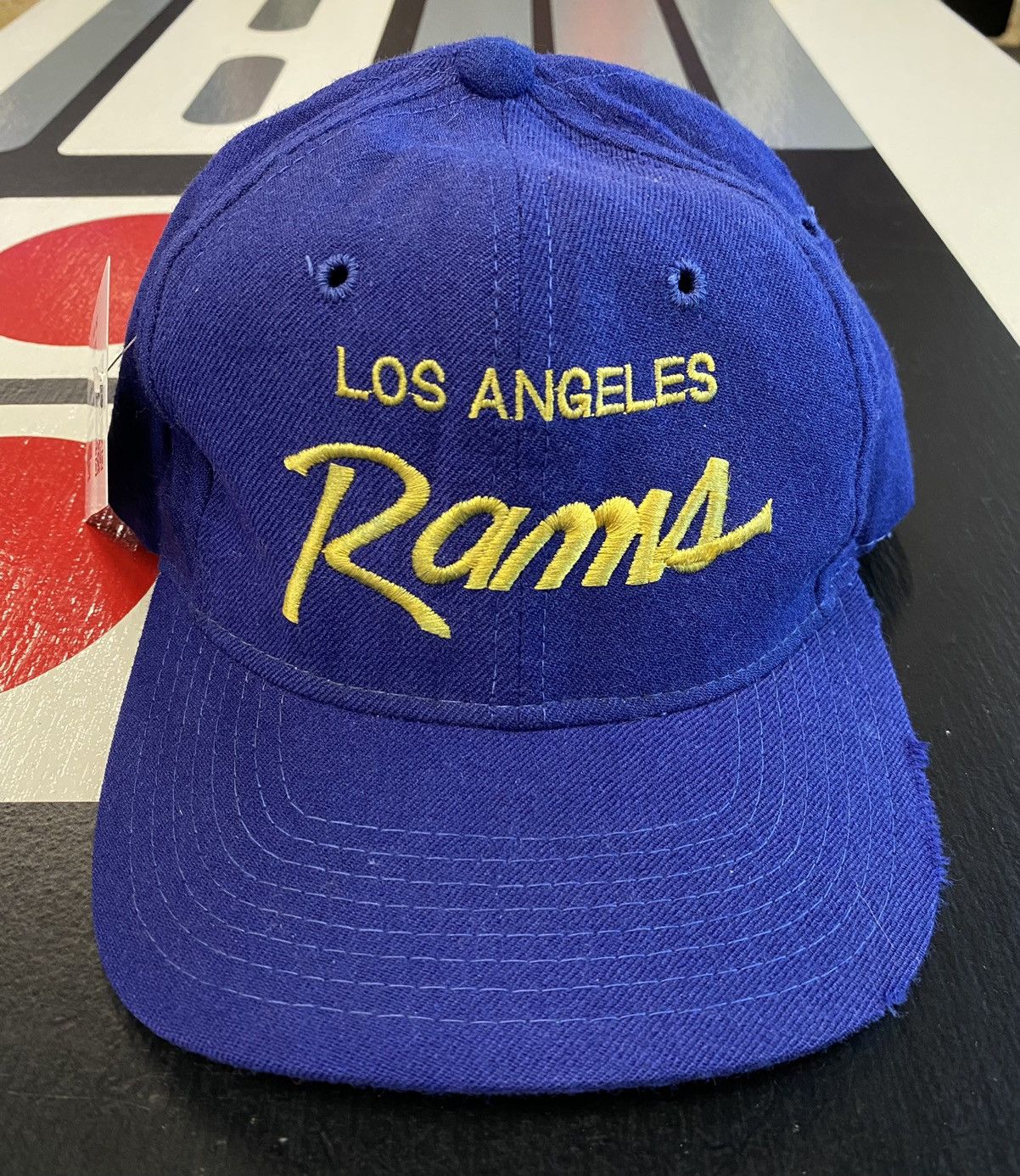 Vintage Los Angeles Rams Sports Specialties Script NFL 