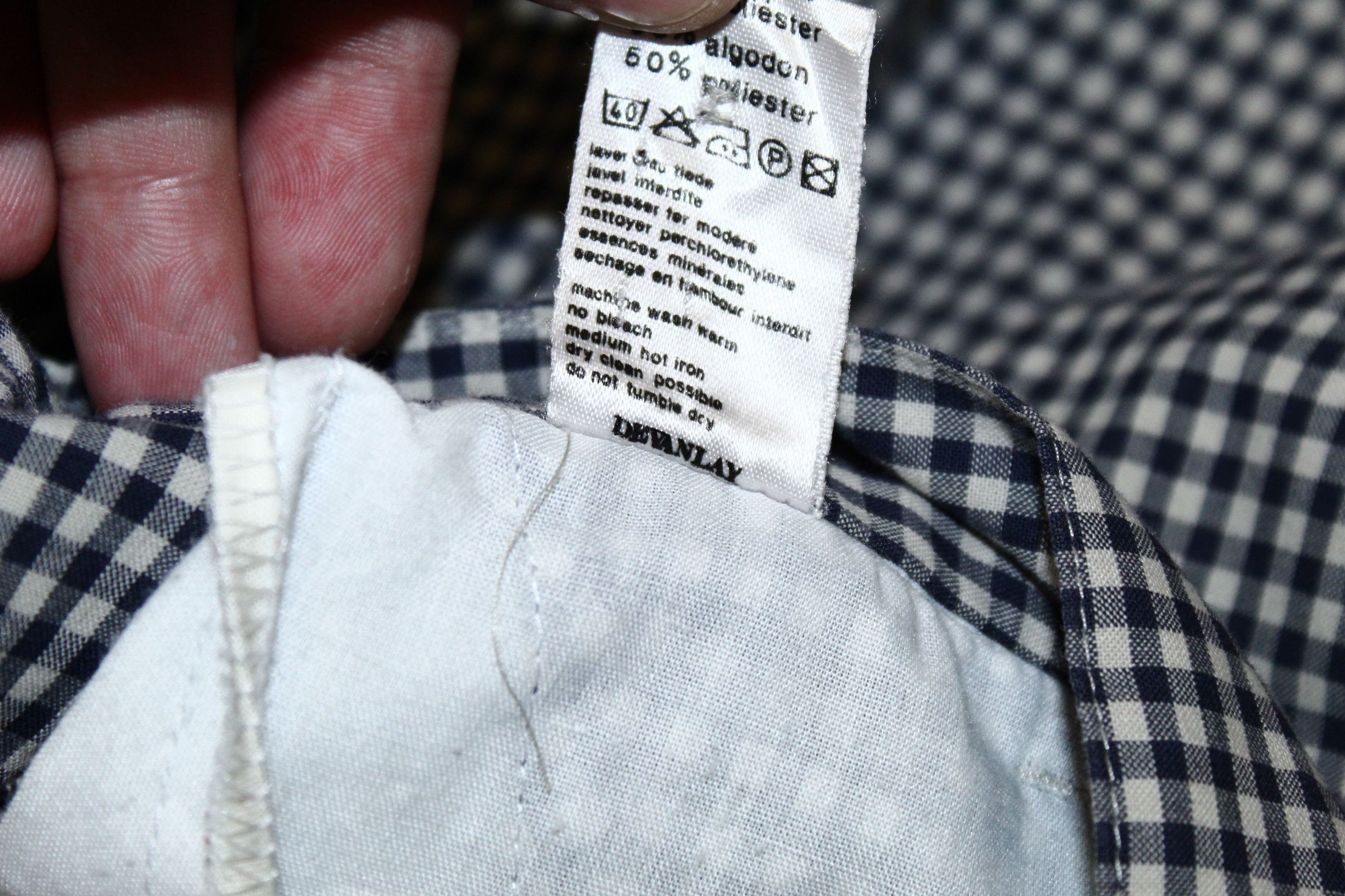 Lacoste VTG🔥 Lacoste Double Pleats Checkered Relaxed Pants Size US 36 / EU 52 - 9 Thumbnail