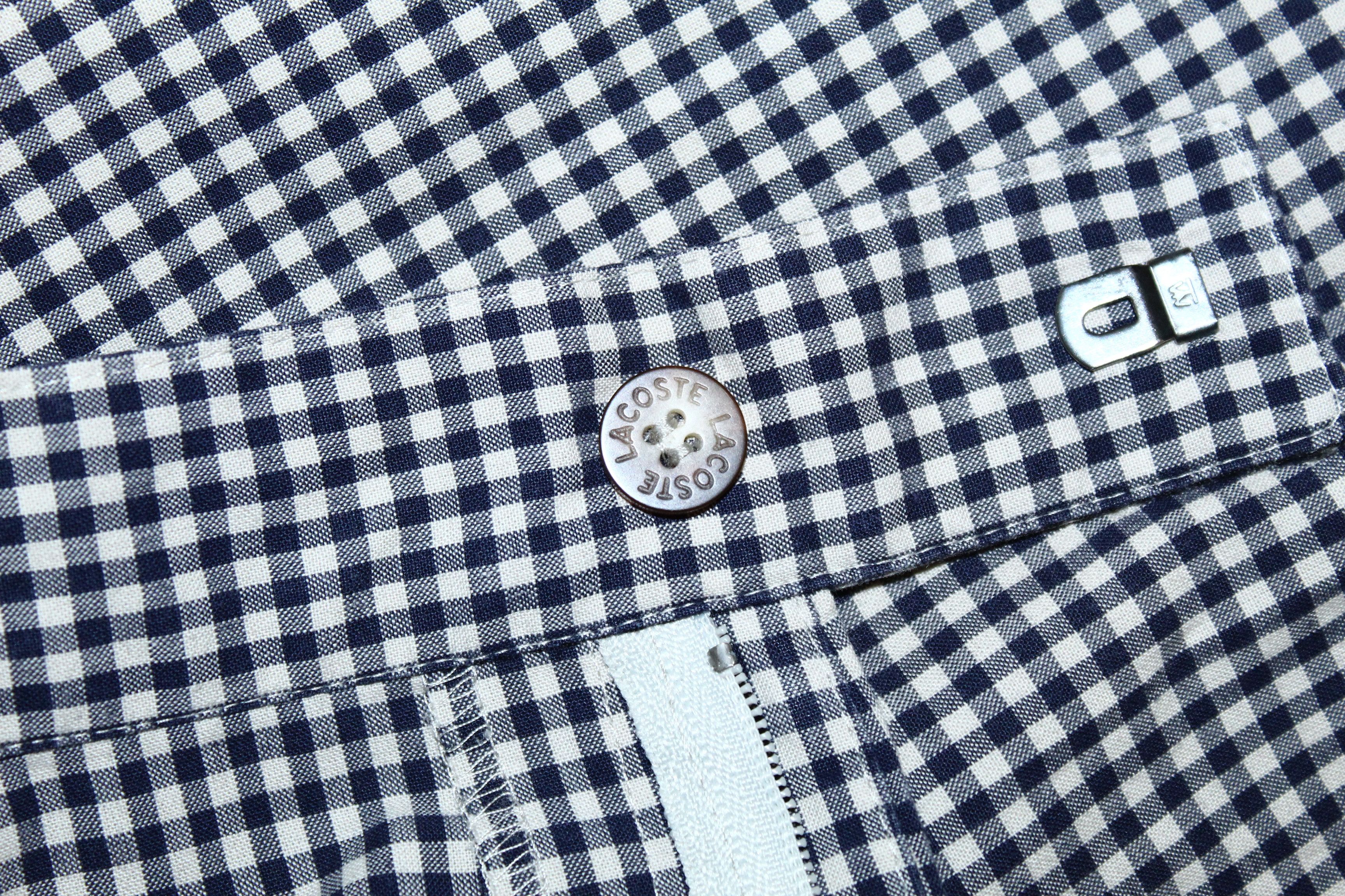Lacoste VTG🔥 Lacoste Double Pleats Checkered Relaxed Pants Size US 36 / EU 52 - 6 Thumbnail