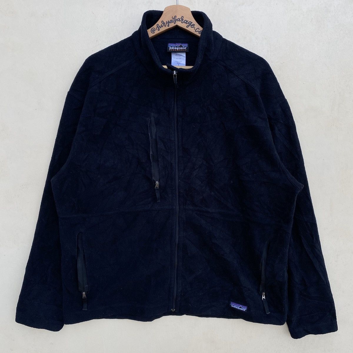 Patagonia Vintage Patagonia Synchilla Riverbed Retro Pile Distressed Size US L / EU 52-54 / 3 - 1 Thumbnail
