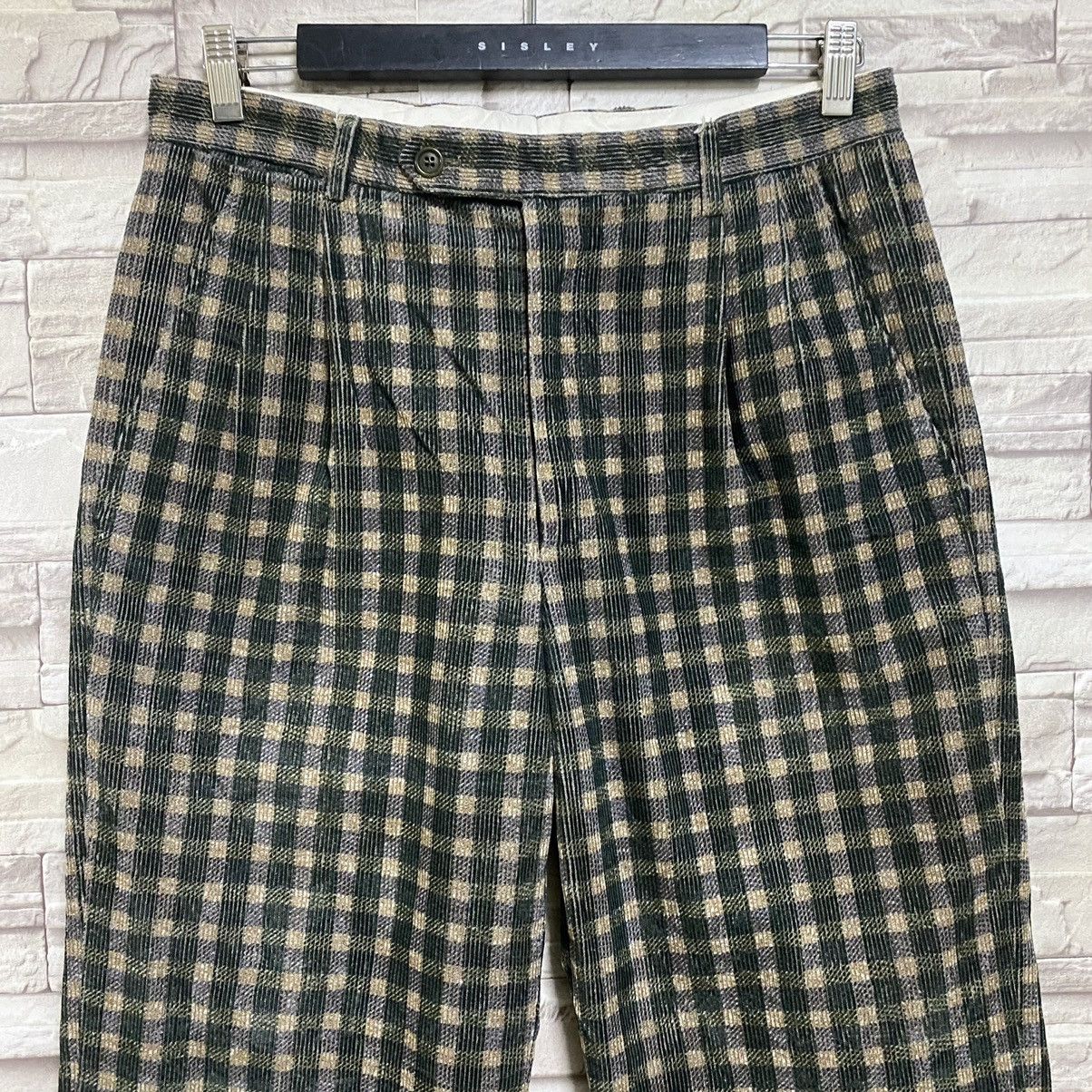 Mila Schon Mila Schon Velvet Courduroy Pants Tartan Plaid Size US 32 / EU 48 - 4 Thumbnail
